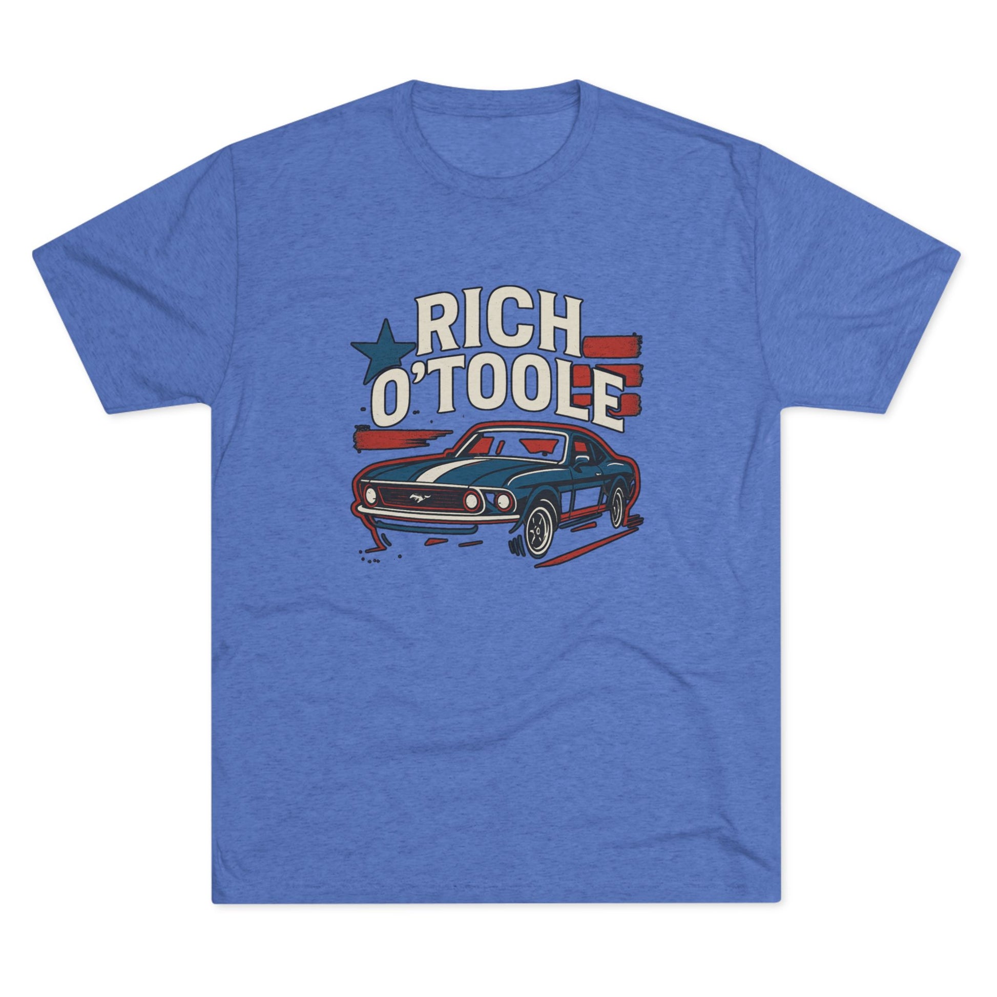 Rich O'Toole Mustang - Tri-Blend Crew Tee