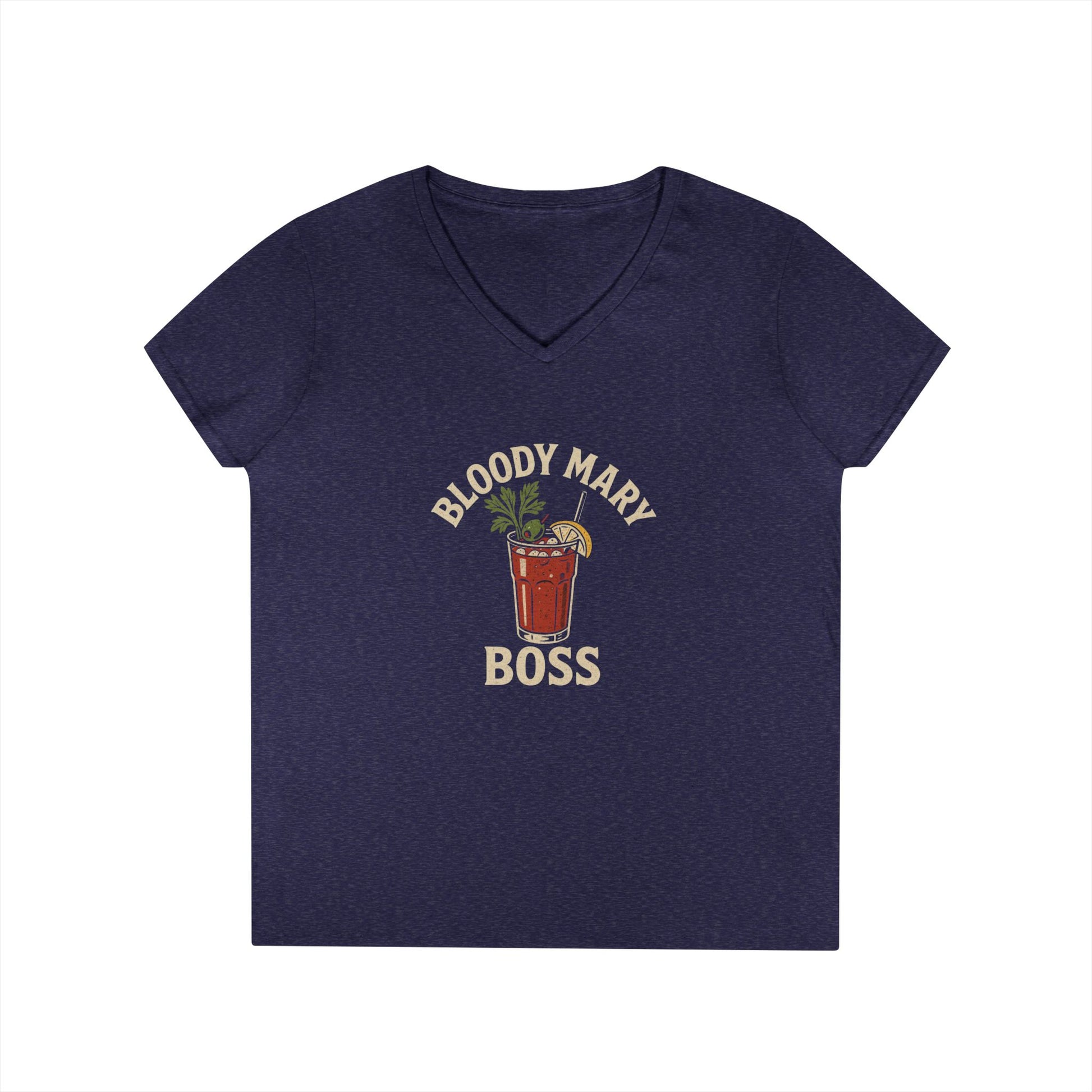 Bloody Mary Boss - Ladies' V-Neck T-Shirt
