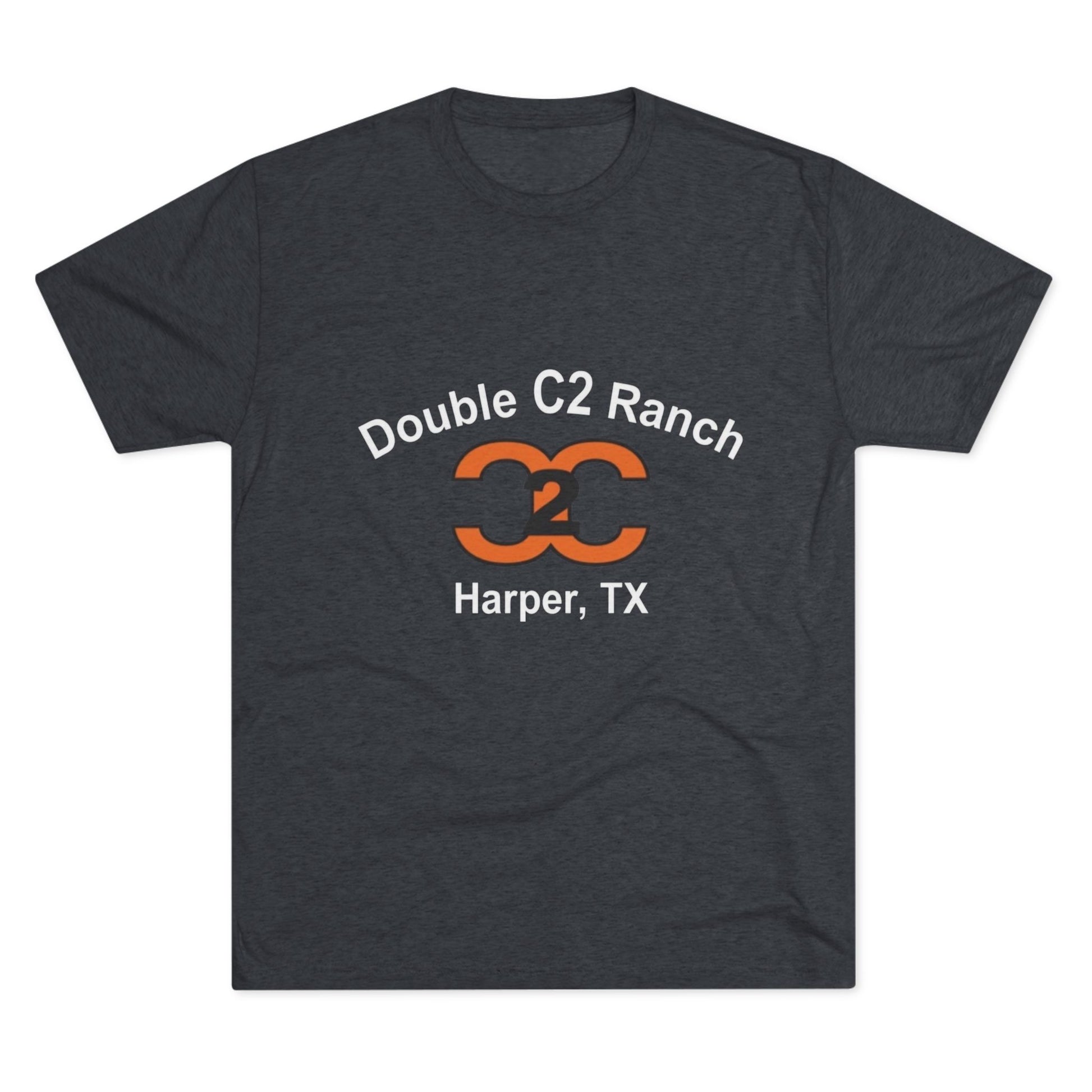 Double C2 Ranch - Tri-Blend Crew Tee