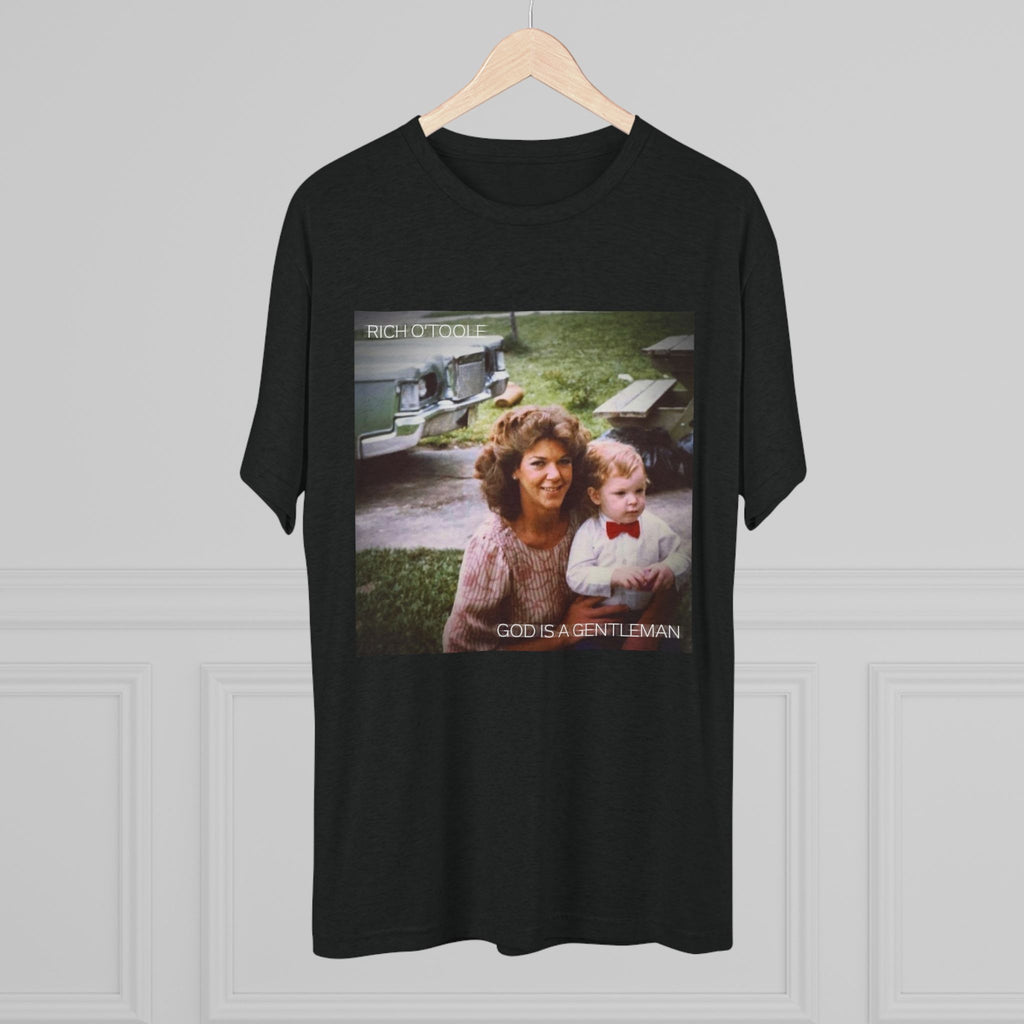 God is a Gentleman - Tri-Blend Crew Tee