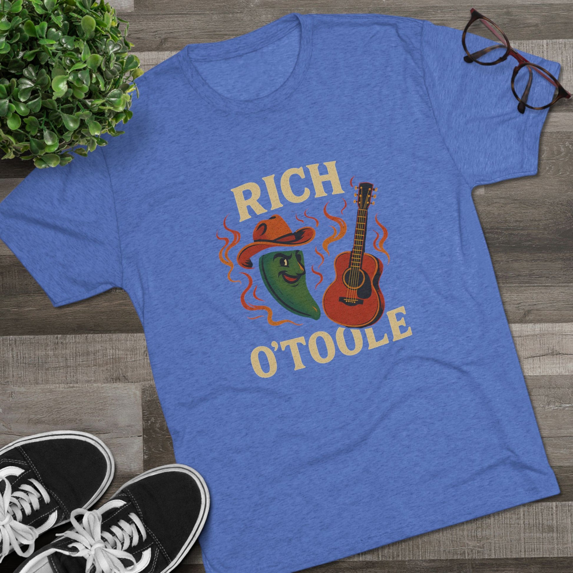 Spicy Rich O'Toole - Tri-Blend Crew Tee