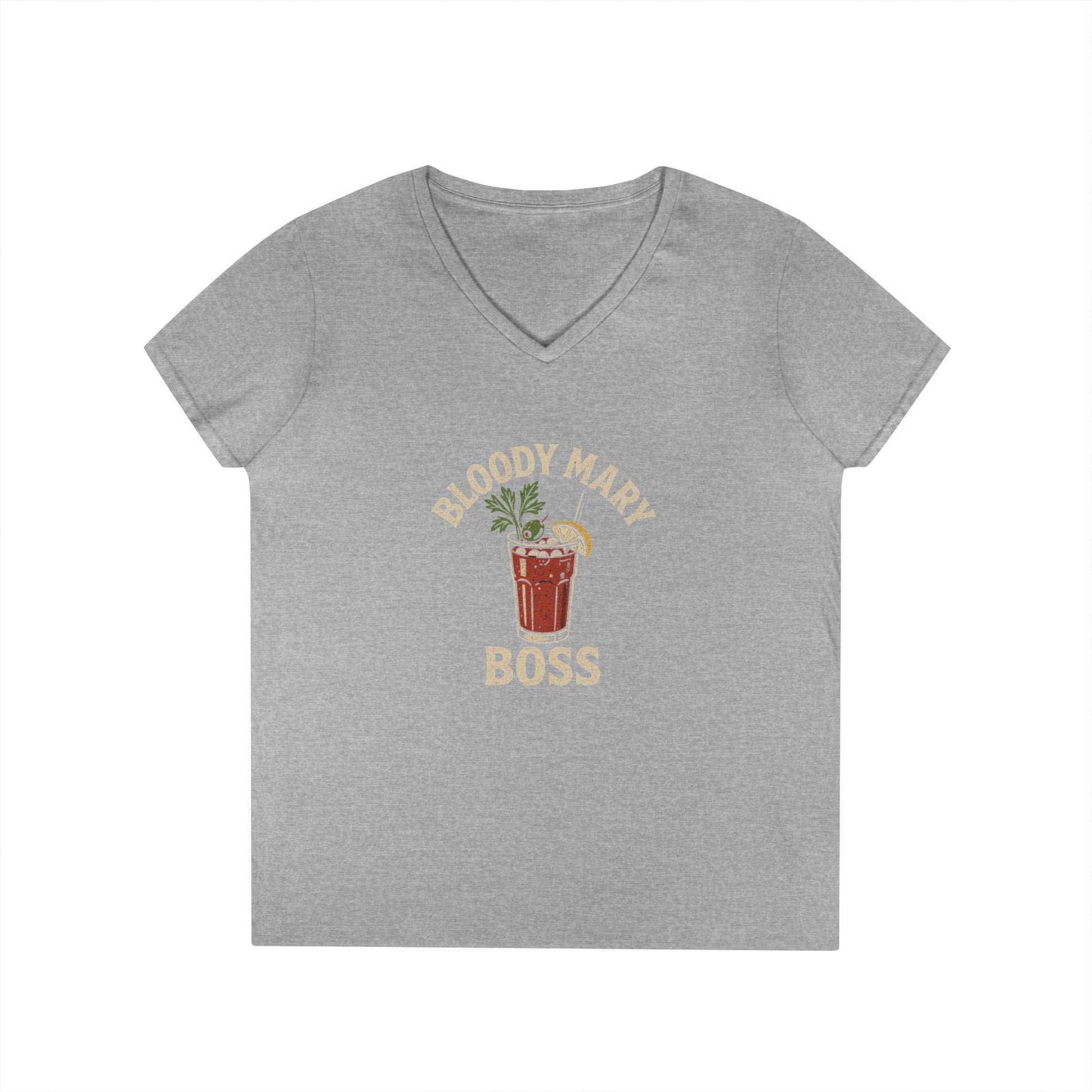 Bloody Mary Boss - Ladies' V-Neck T-Shirt