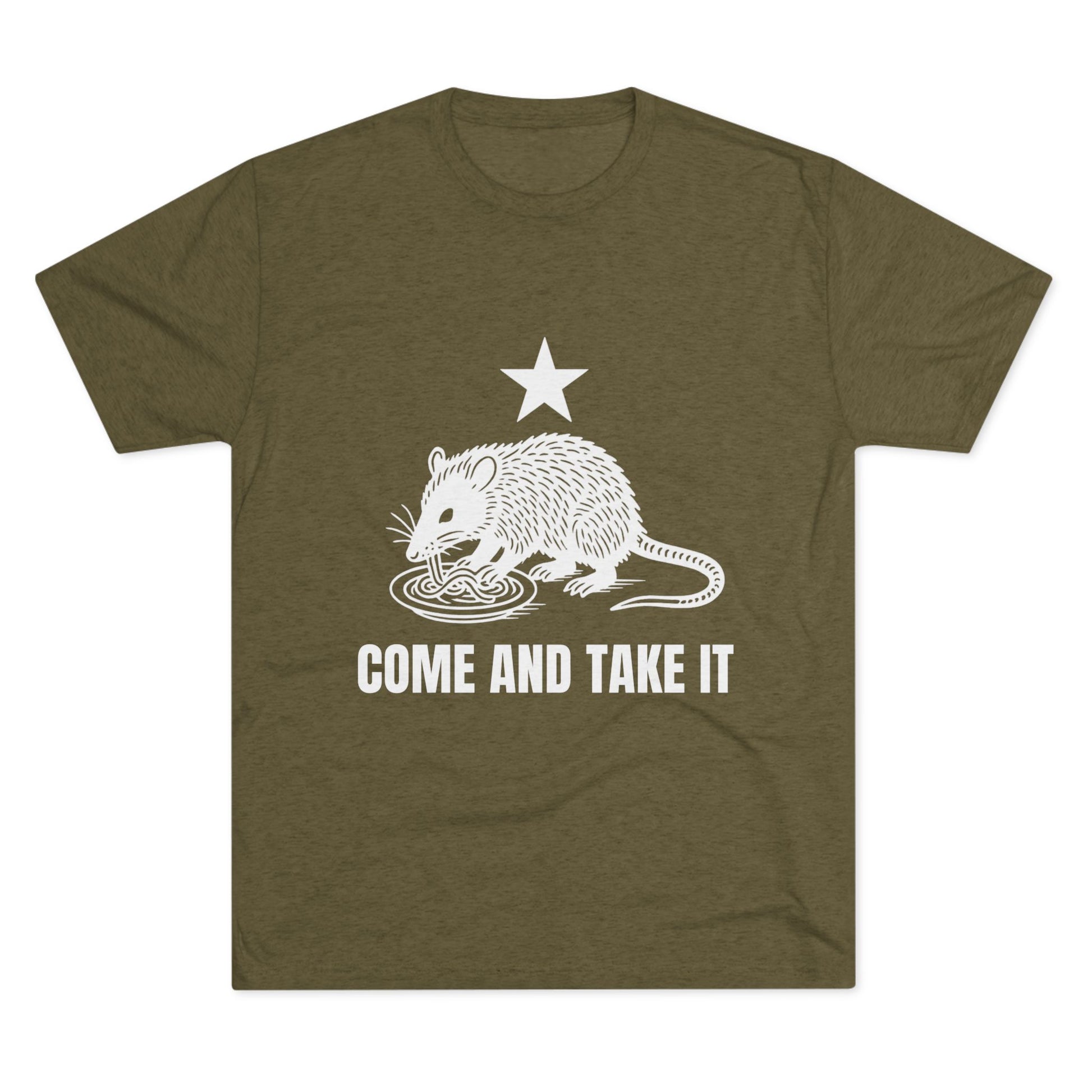 Come and Take It - Tri-Blend Crew Tee