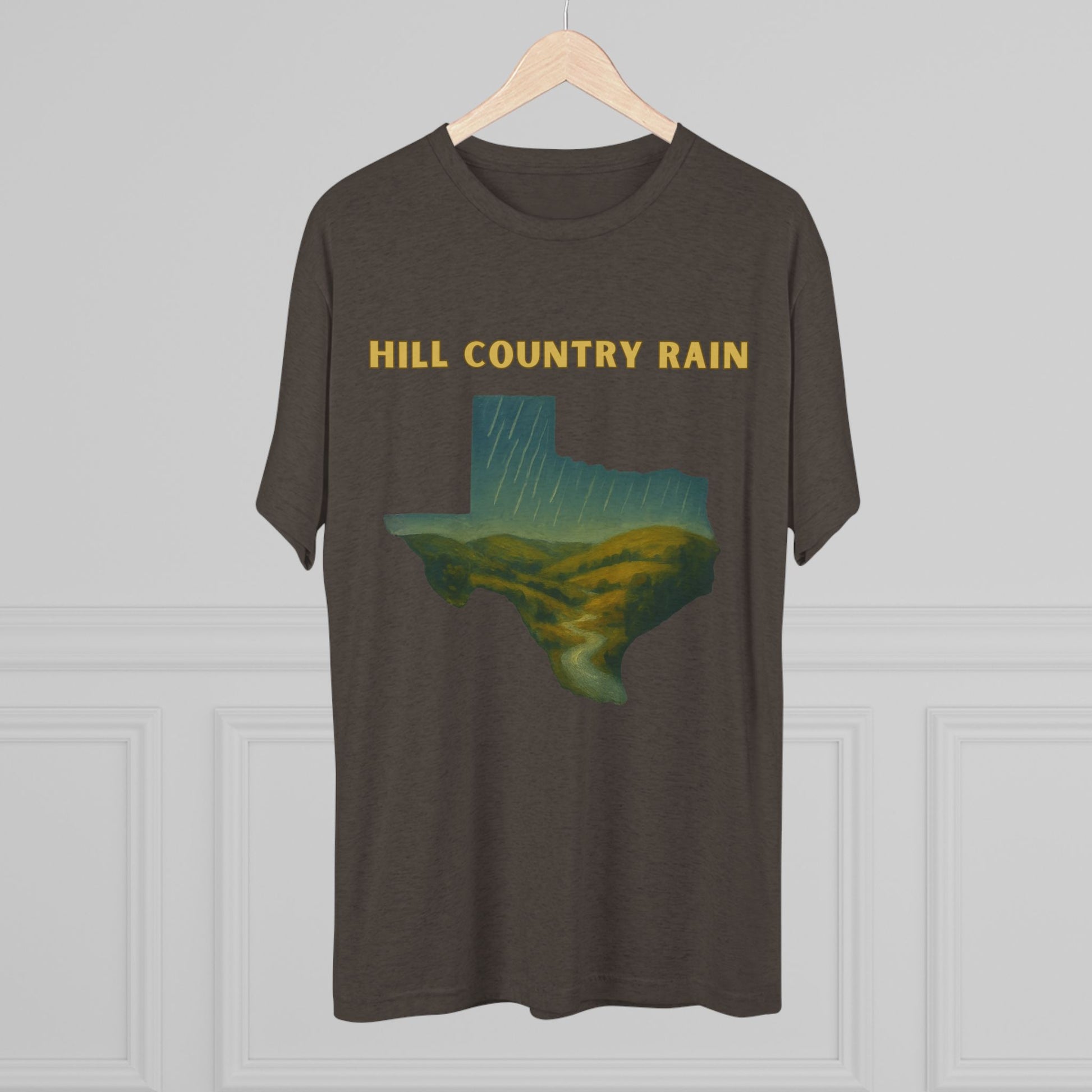 Hill Country Rain - Tri-Blend Crew Tee