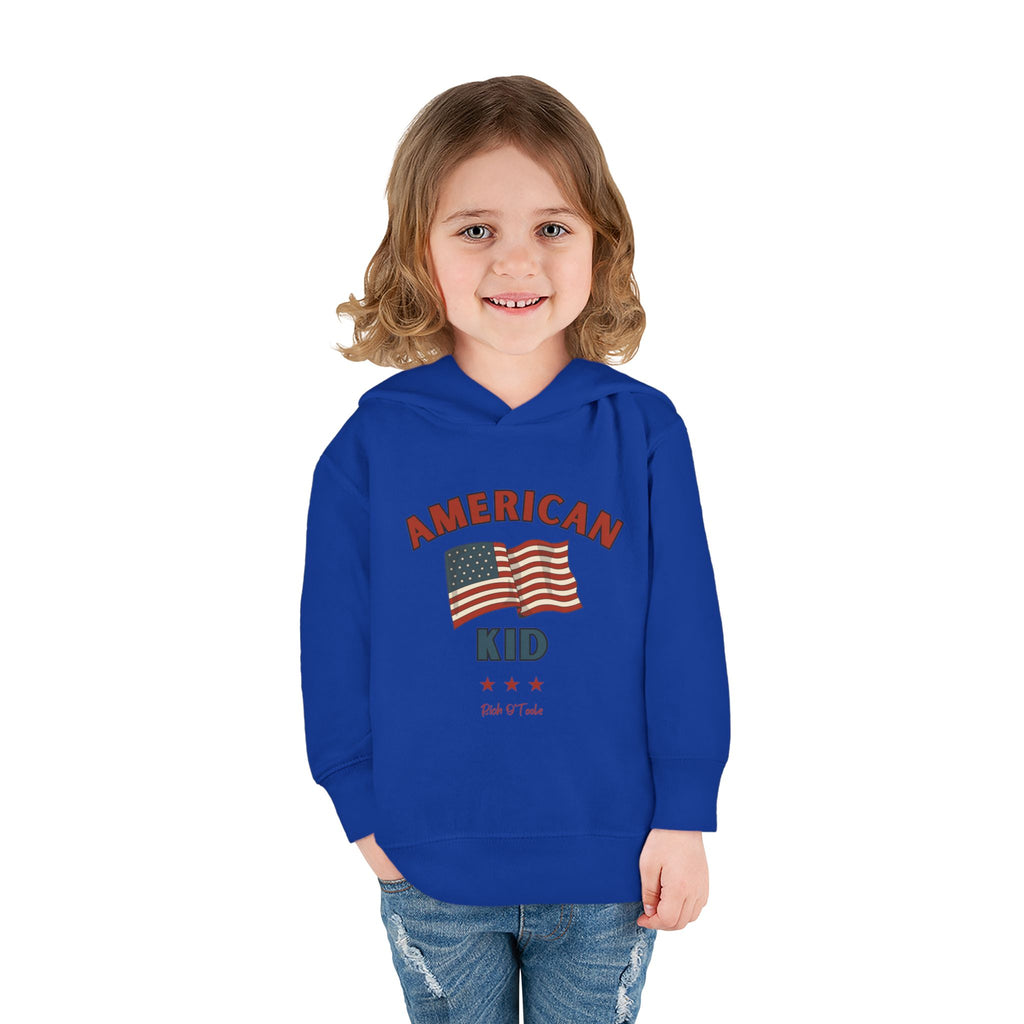 American Kid - Toddler Pullover Fleece Hoodie
