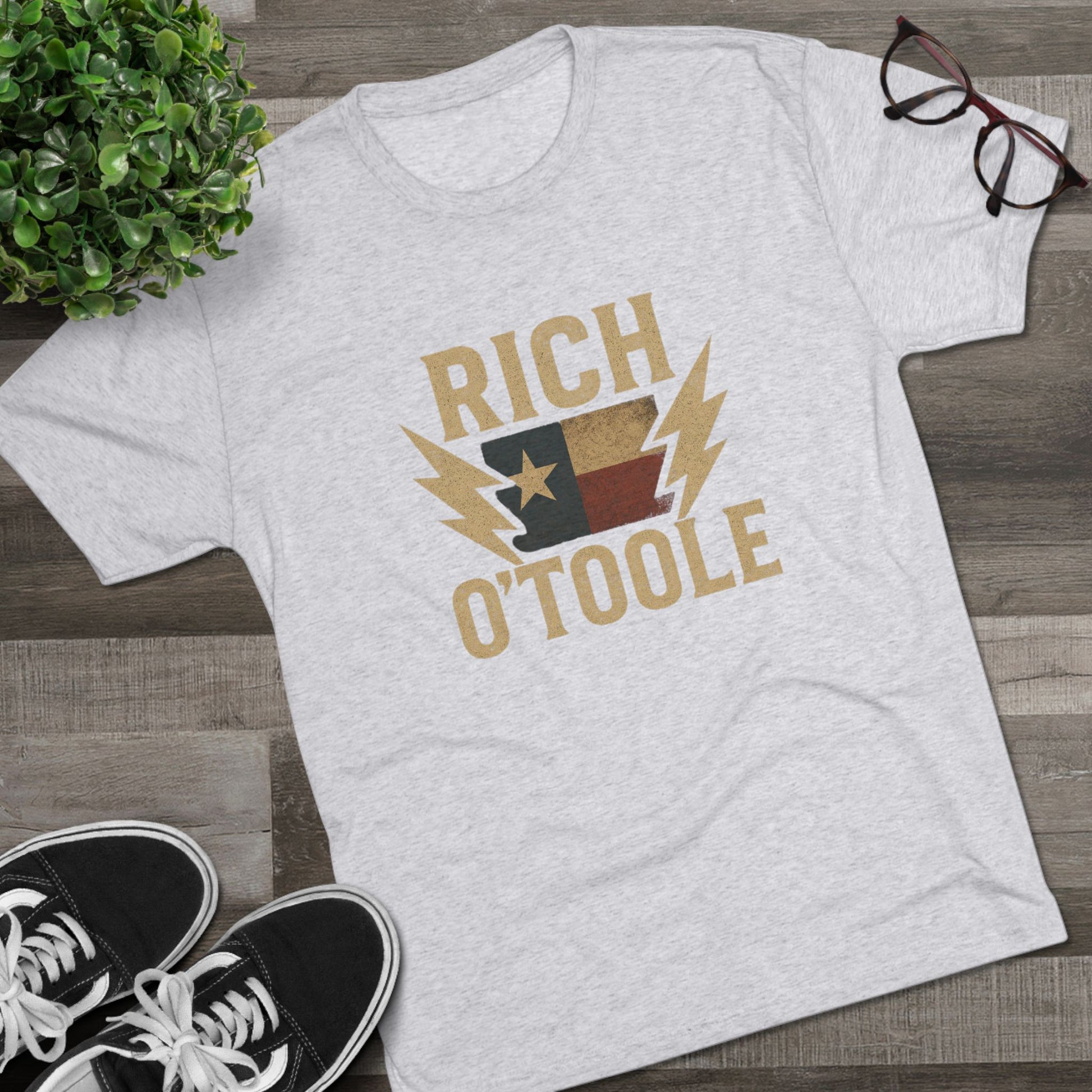 Rich O'Toole Lightning - Tri-Blend Crew Tee