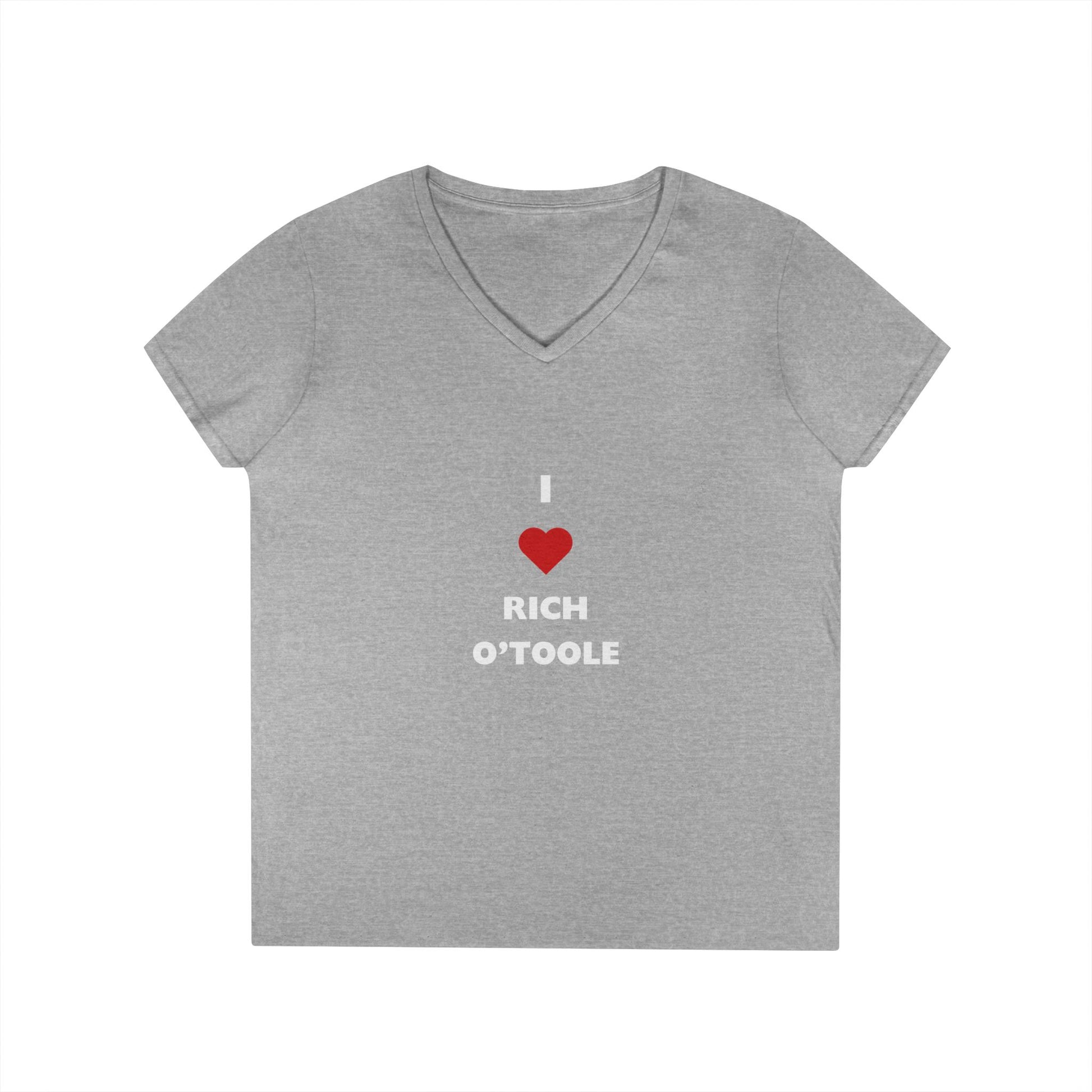 I love Rich O'Toole - Ladies' V-Neck T-Shirt