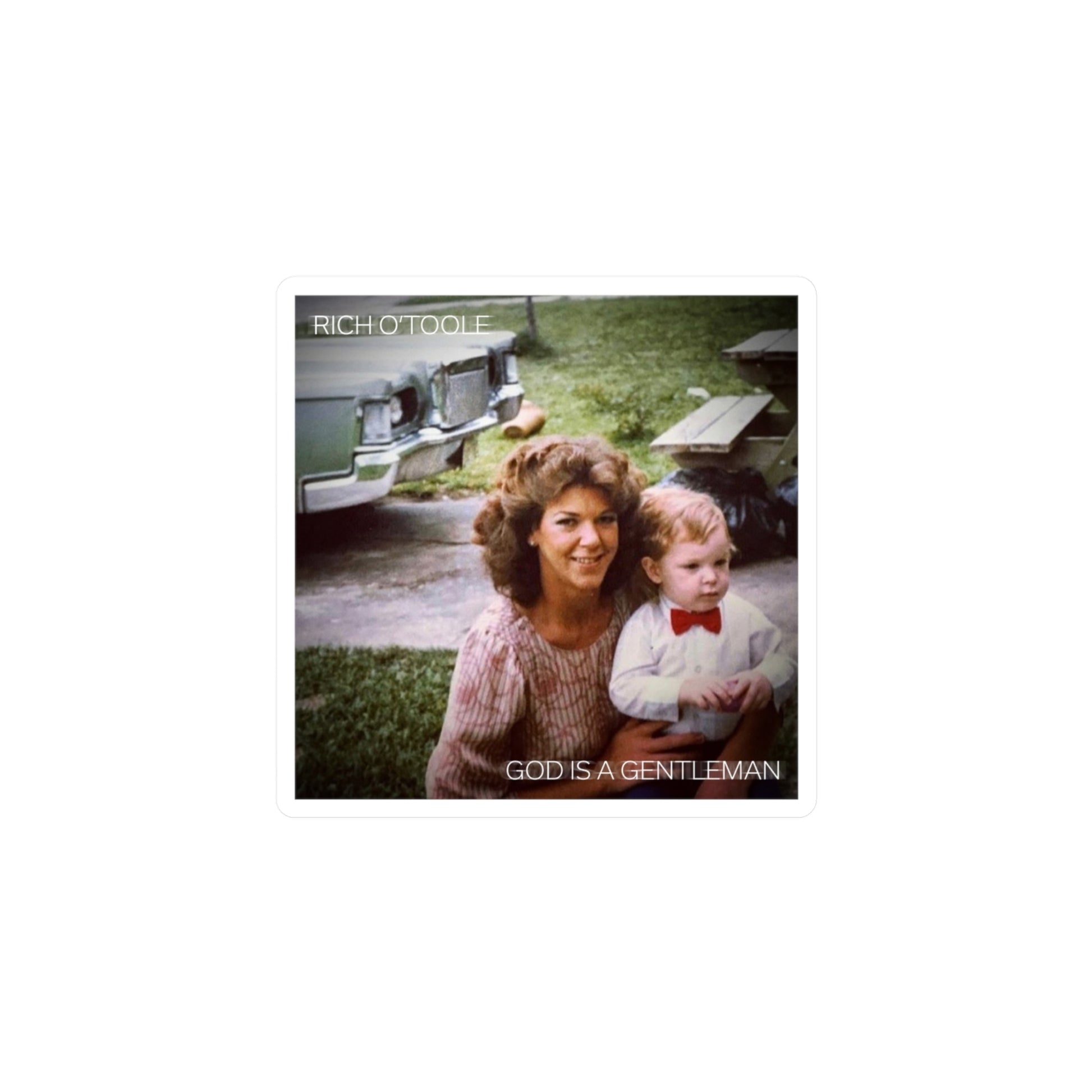 God is a Gentleman - Kiss-Cut Vinyl Decal