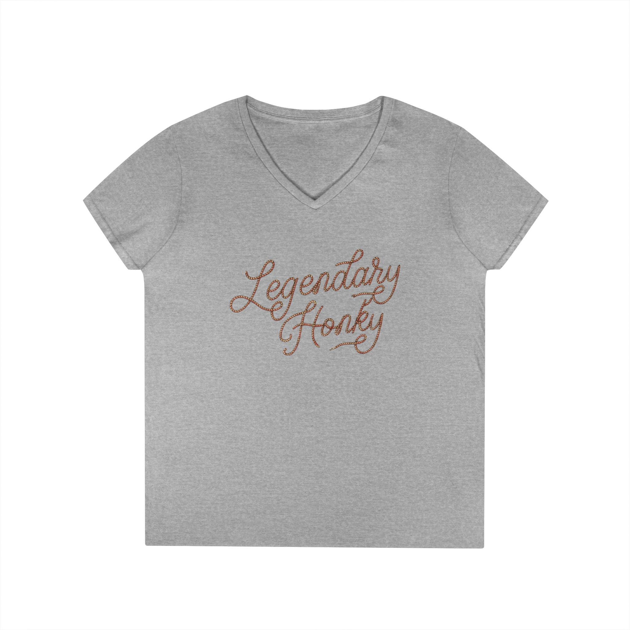 Legendary Honky - Ladies' V-Neck T-Shirt