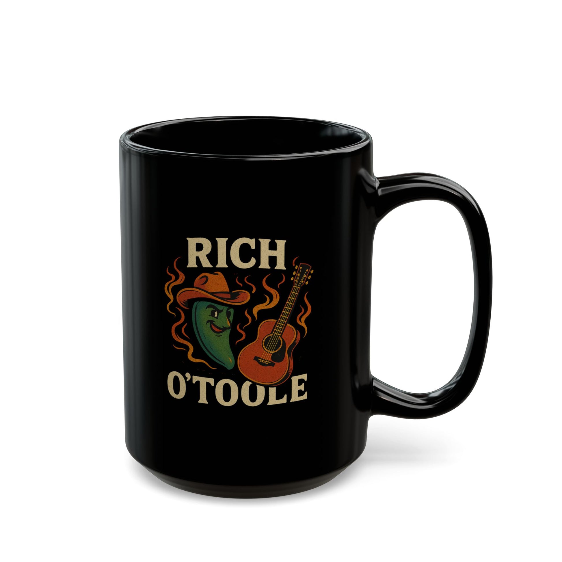 Spicy Rich O'Toole - Black Mug (11oz, 15oz)