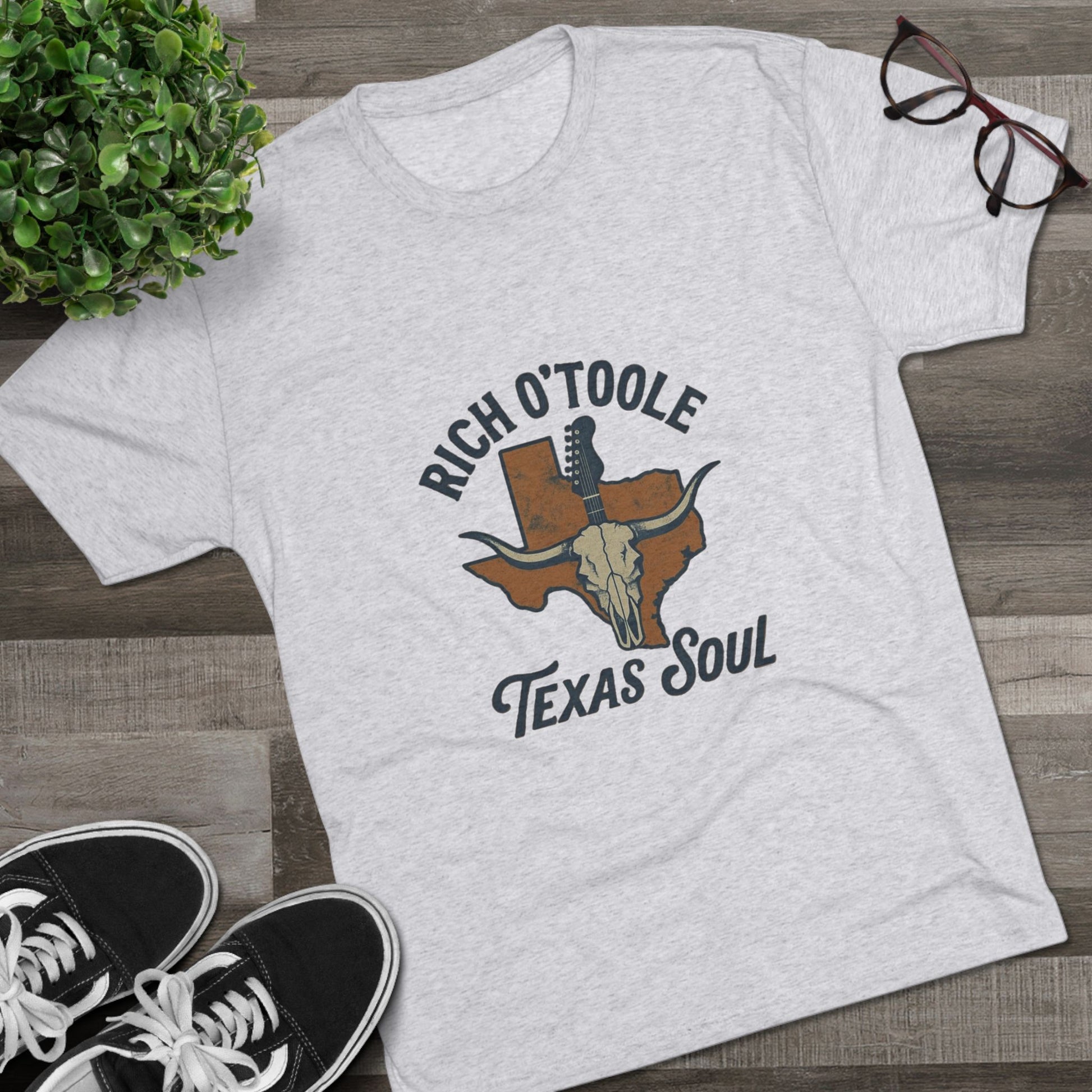 Rich O'Toole Texas Soul - Tri-Blend Crew Tee