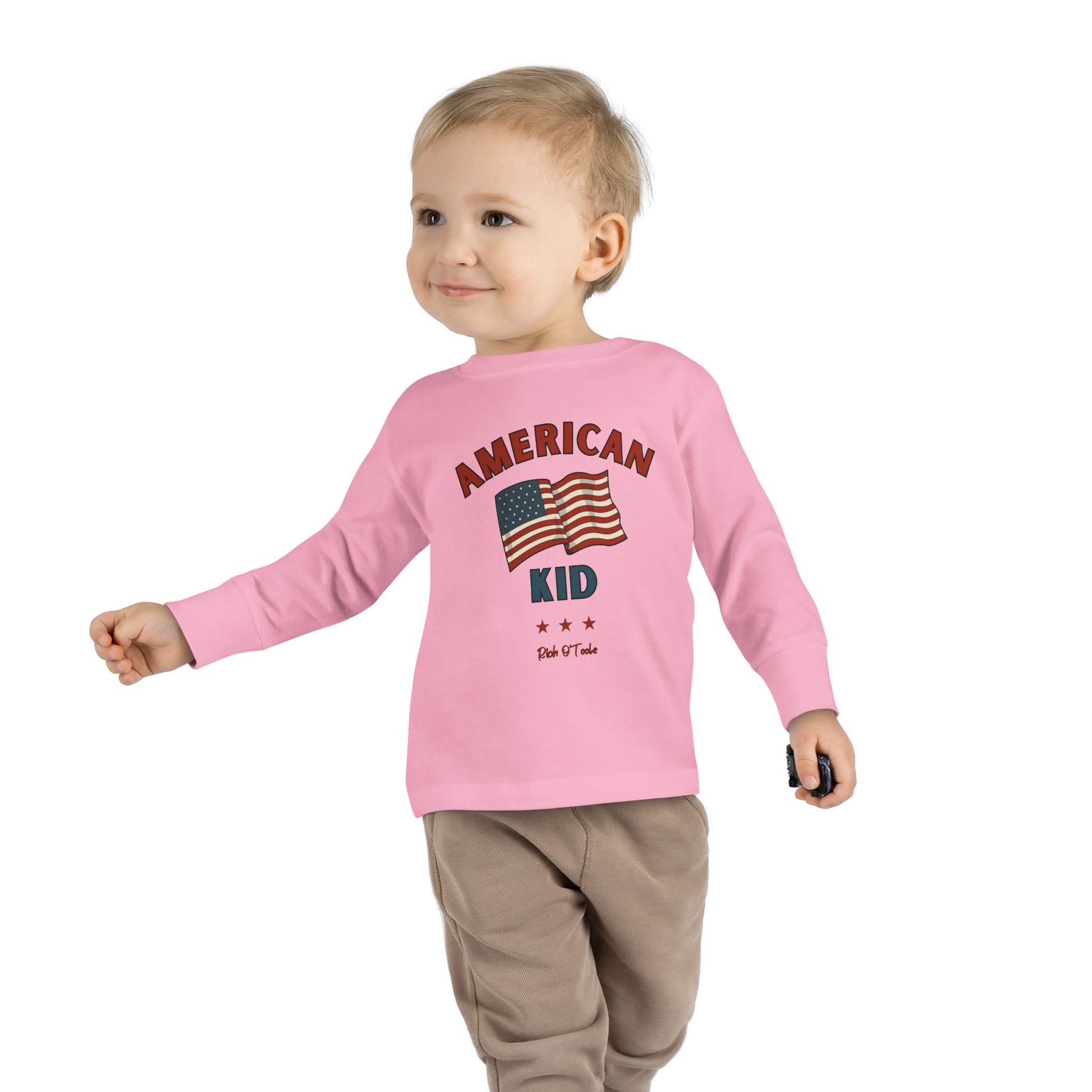 American Kid - Toddler Long Sleeve Tee