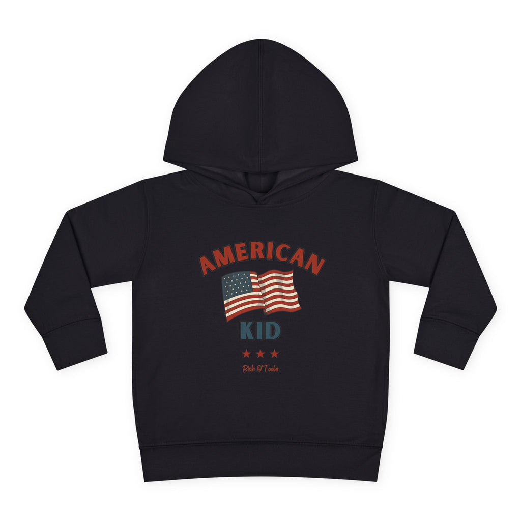 American Kid - Toddler Pullover Fleece Hoodie