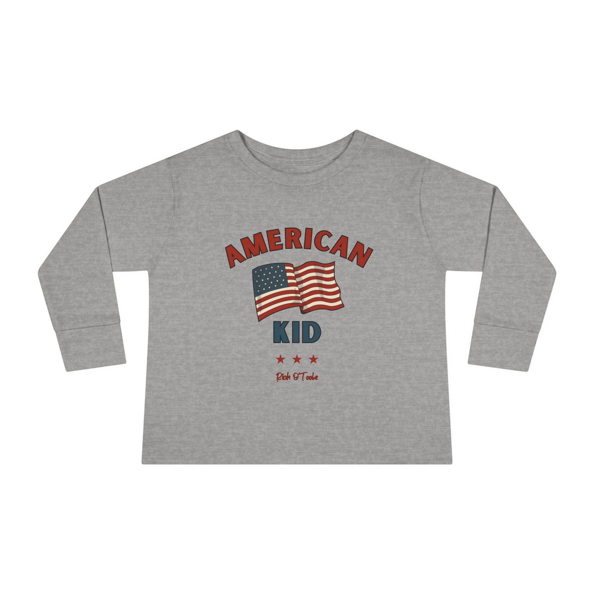 American Kid - Toddler Long Sleeve Tee