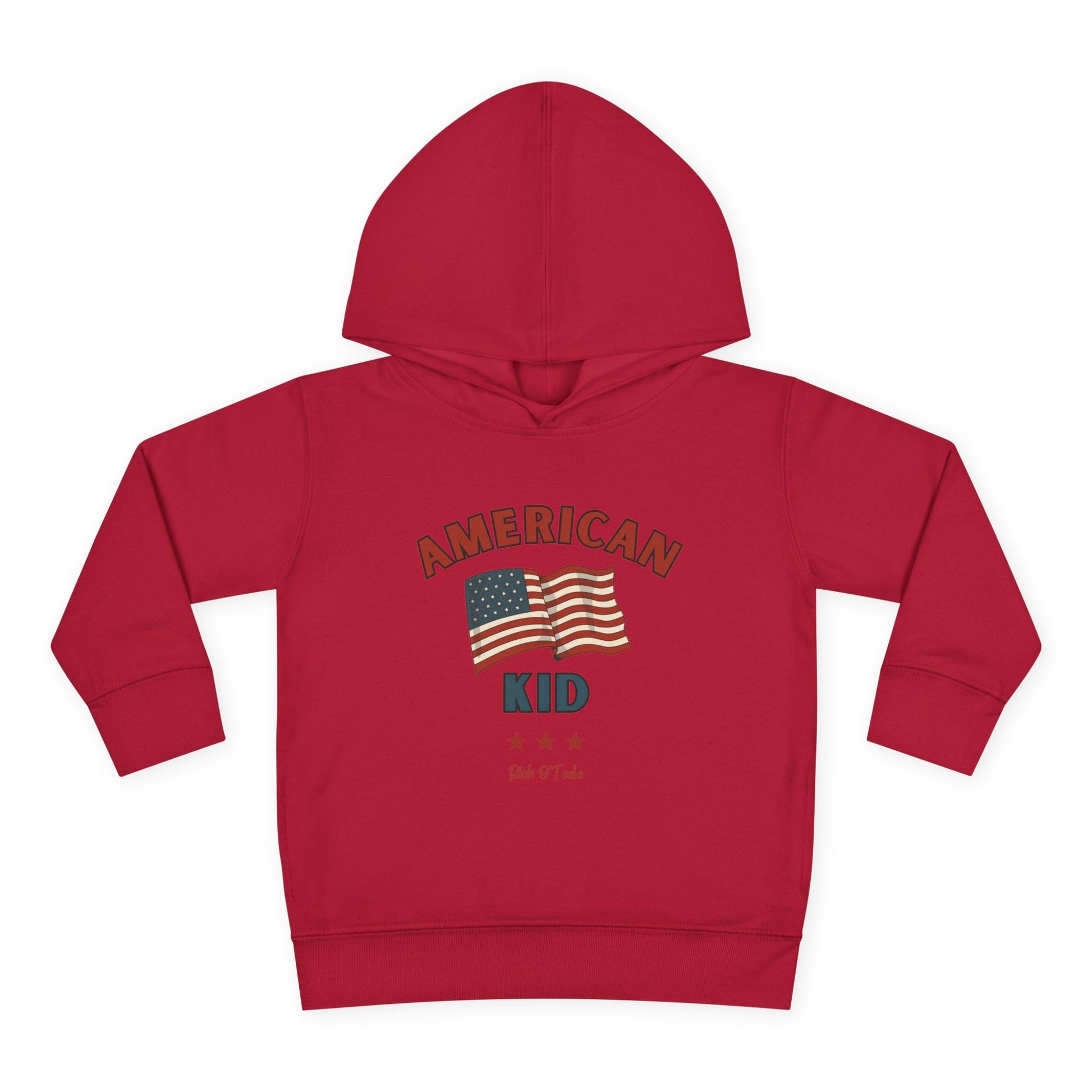 American Kid - Toddler Pullover Fleece Hoodie