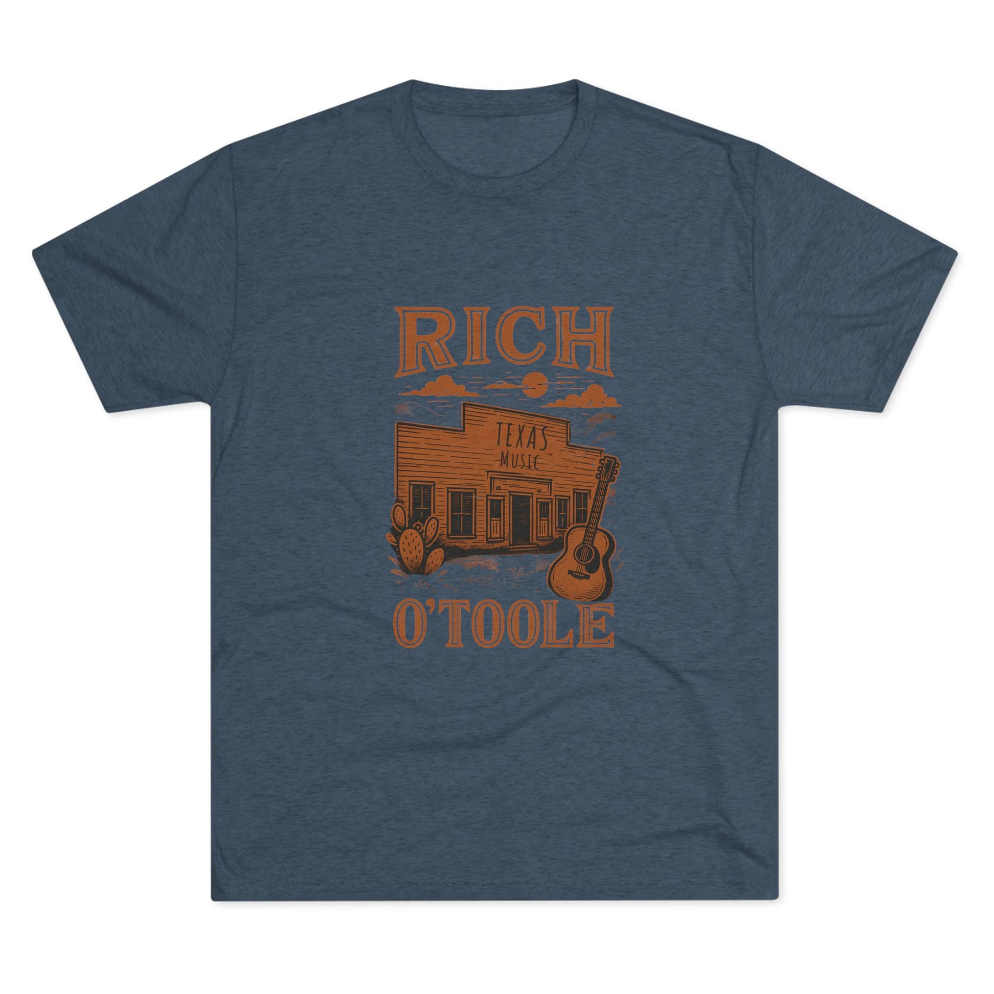 Rich O'Toole Texas Music - Tri-Blend Crew Tee