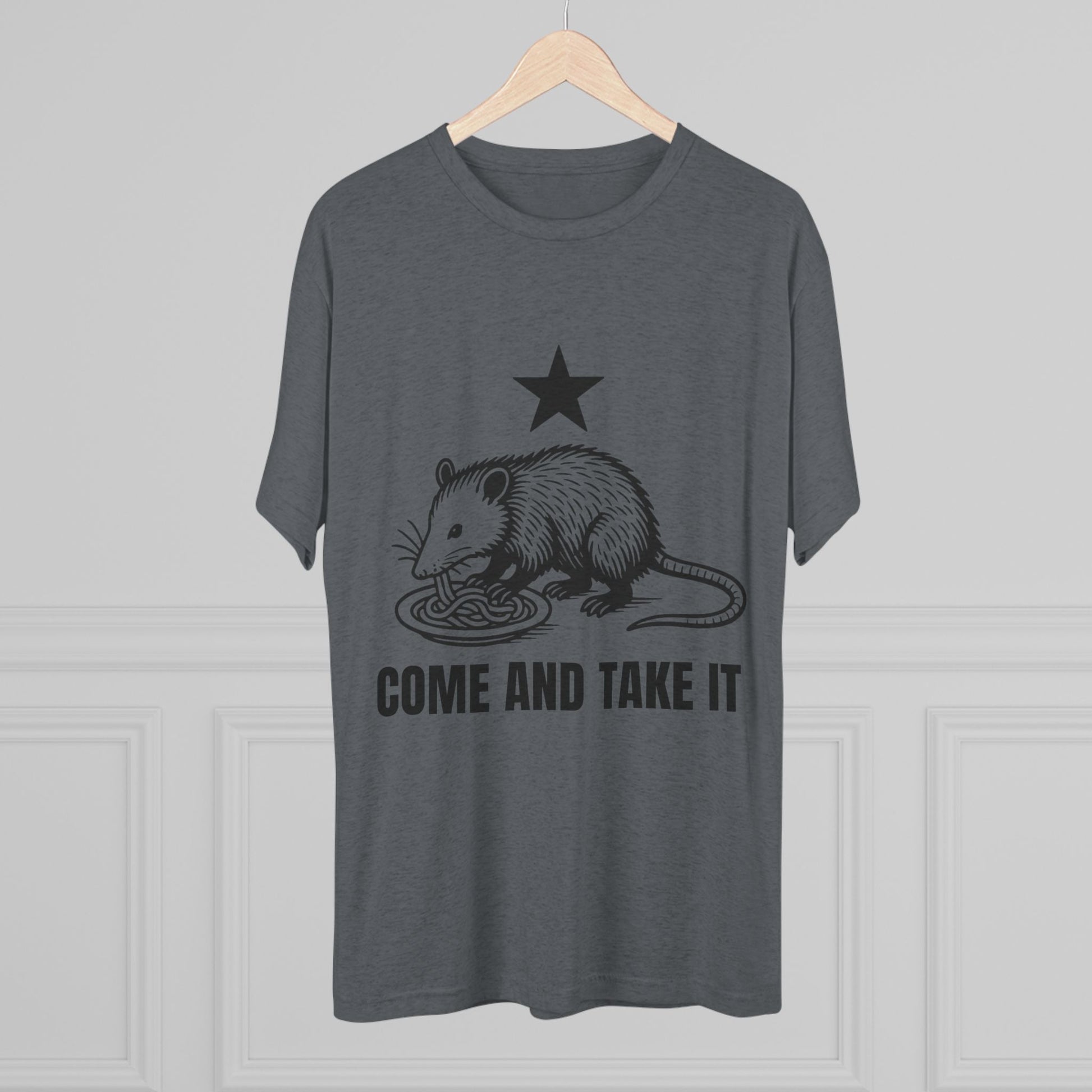 Come and Take It - Tri-Blend Crew Tee