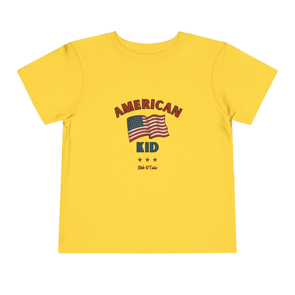 American Kid - Toddler Short Sleeve Tee