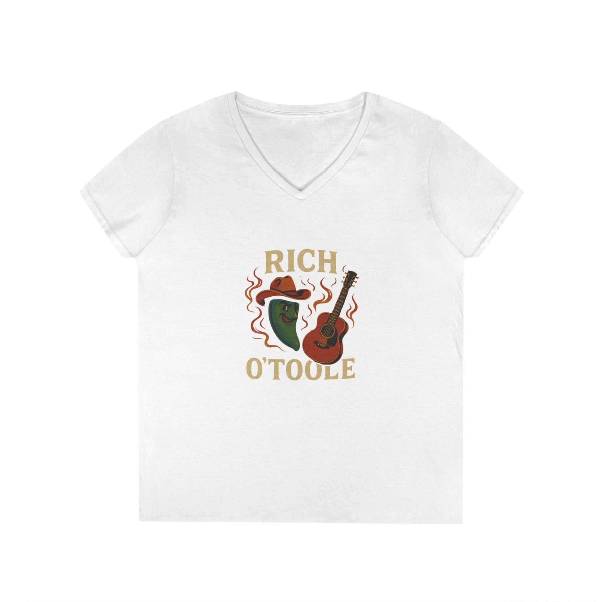 Spicy Rich O'Toole - Ladies' V-Neck T-Shirt