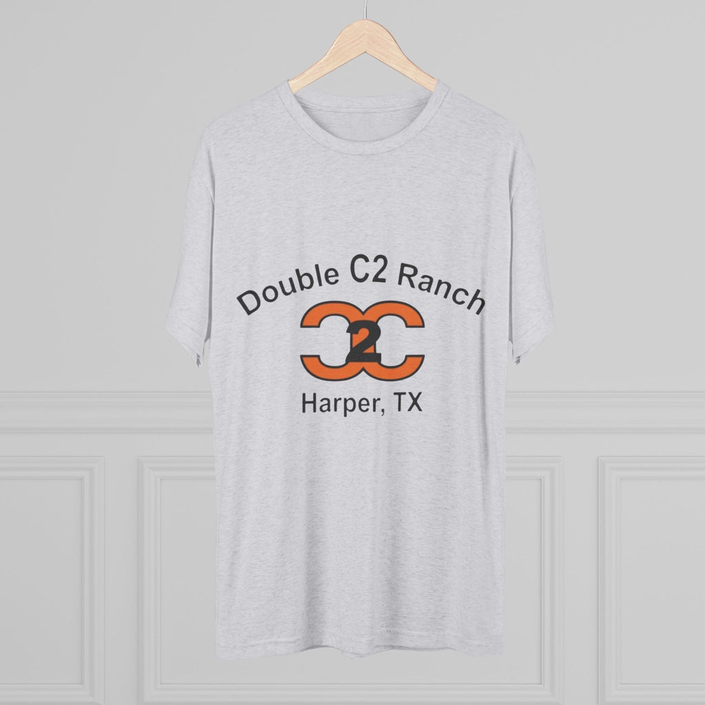 Double C2 Ranch - Tri-Blend Crew Tee