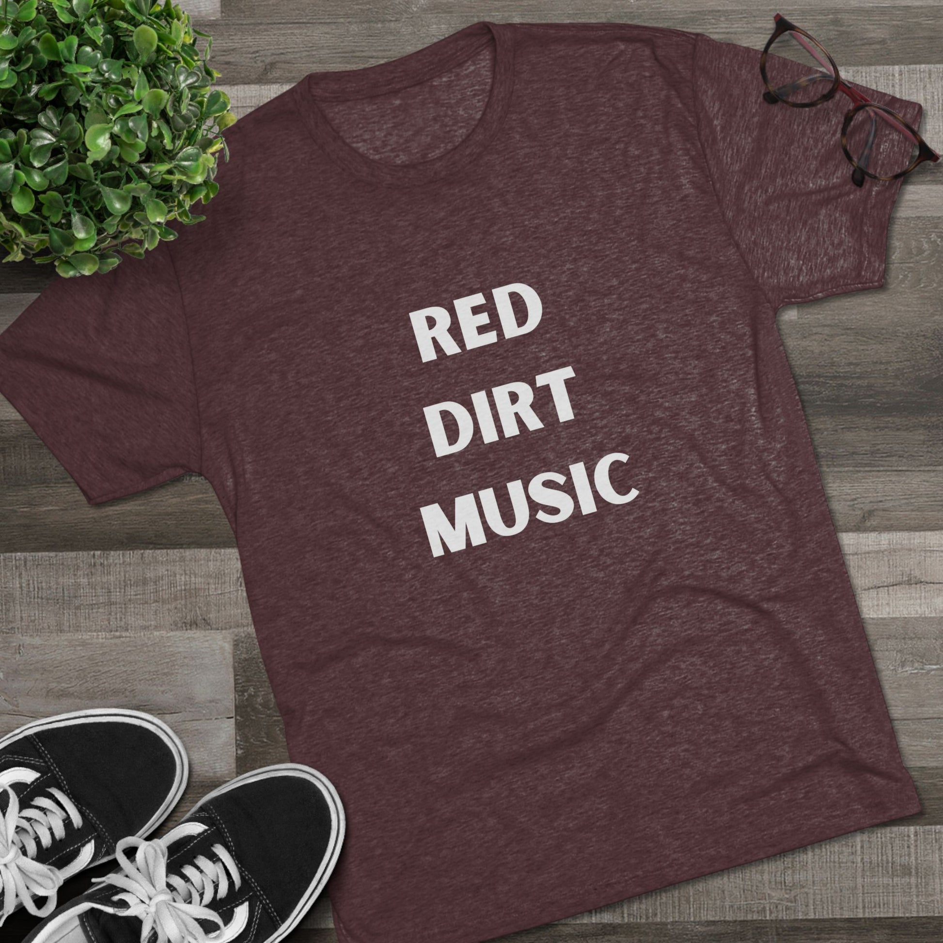 Red Dirt Music - Tri-Blend Crew Tee