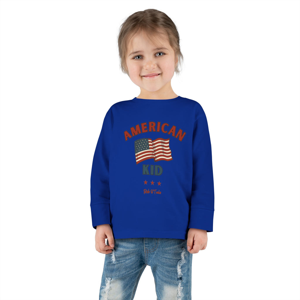 American Kid - Toddler Long Sleeve Tee