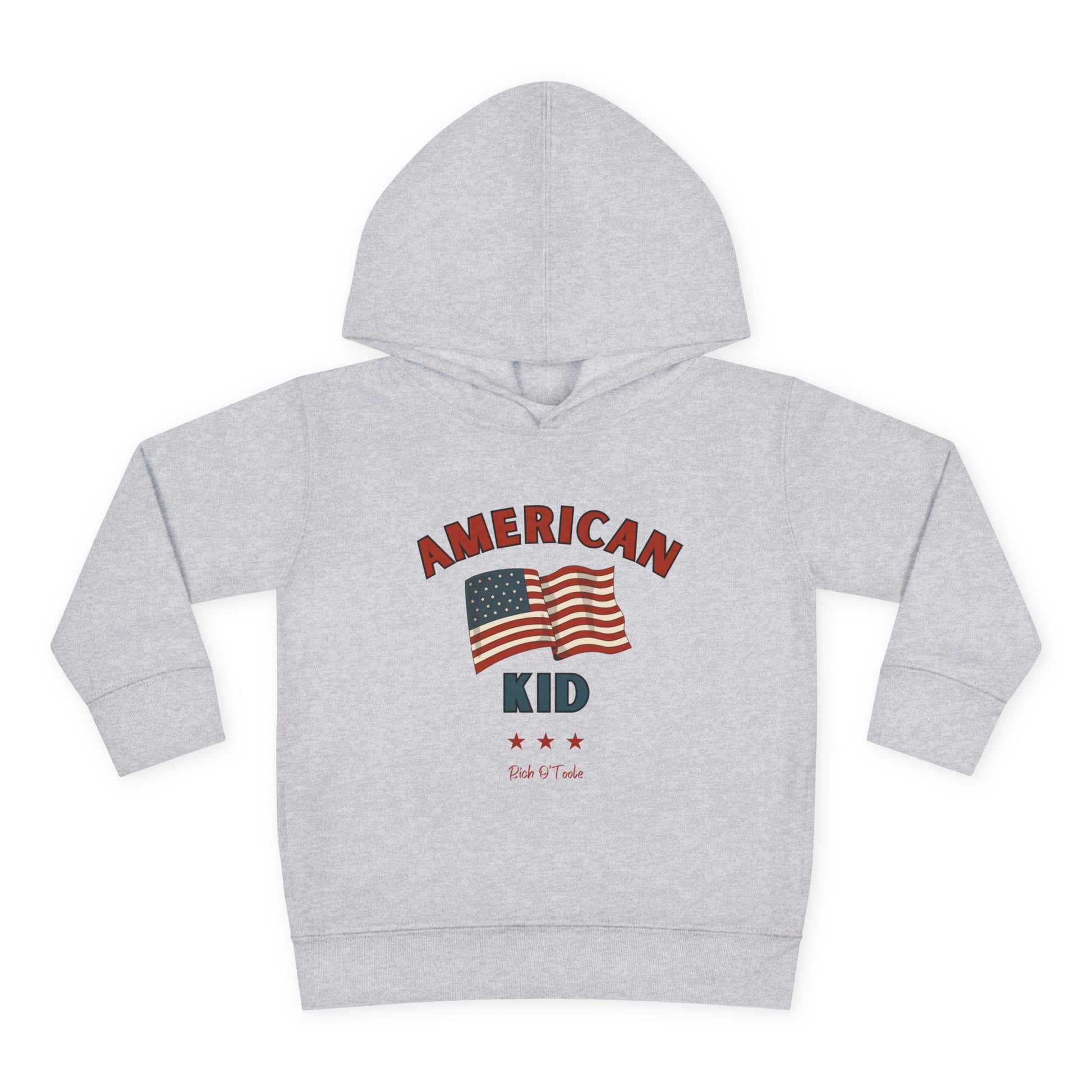 American Kid - Toddler Pullover Fleece Hoodie