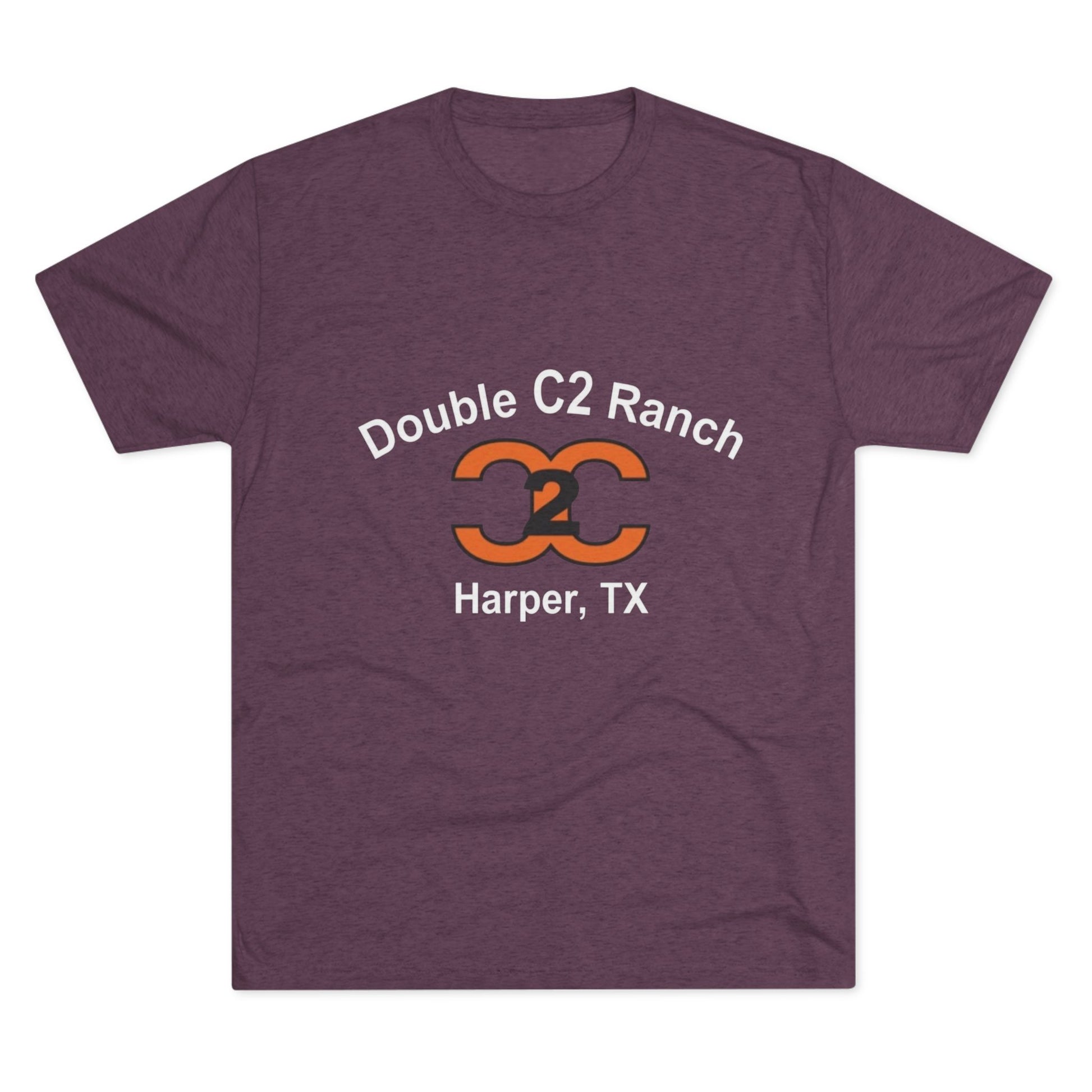 Double C2 Ranch - Tri-Blend Crew Tee