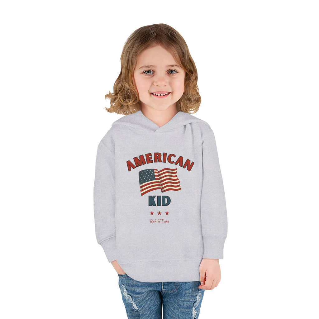 American Kid - Toddler Pullover Fleece Hoodie