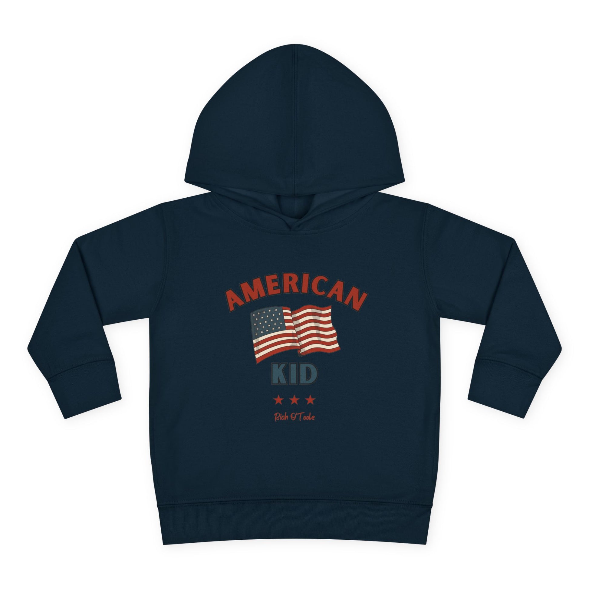 American Kid - Toddler Pullover Fleece Hoodie