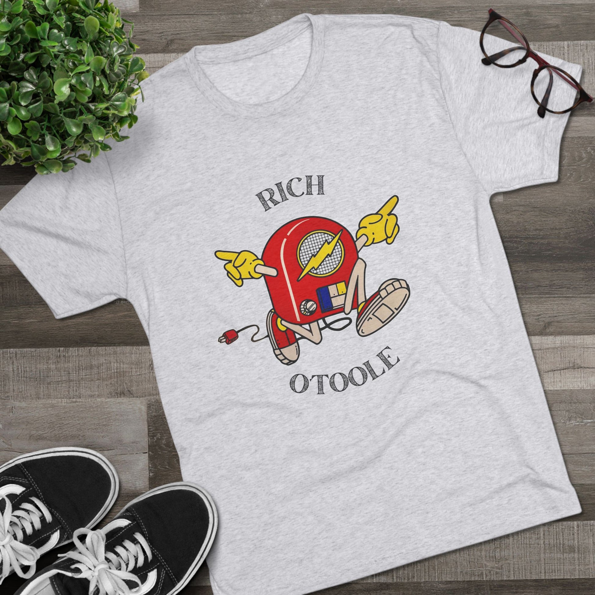 Rock n Roll - Tri-Blend Crew Tee