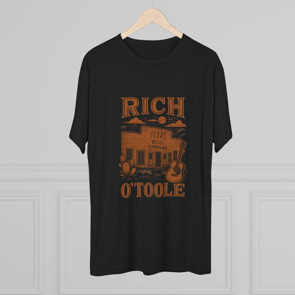 Rich O'Toole Texas Music - Tri-Blend Crew Tee