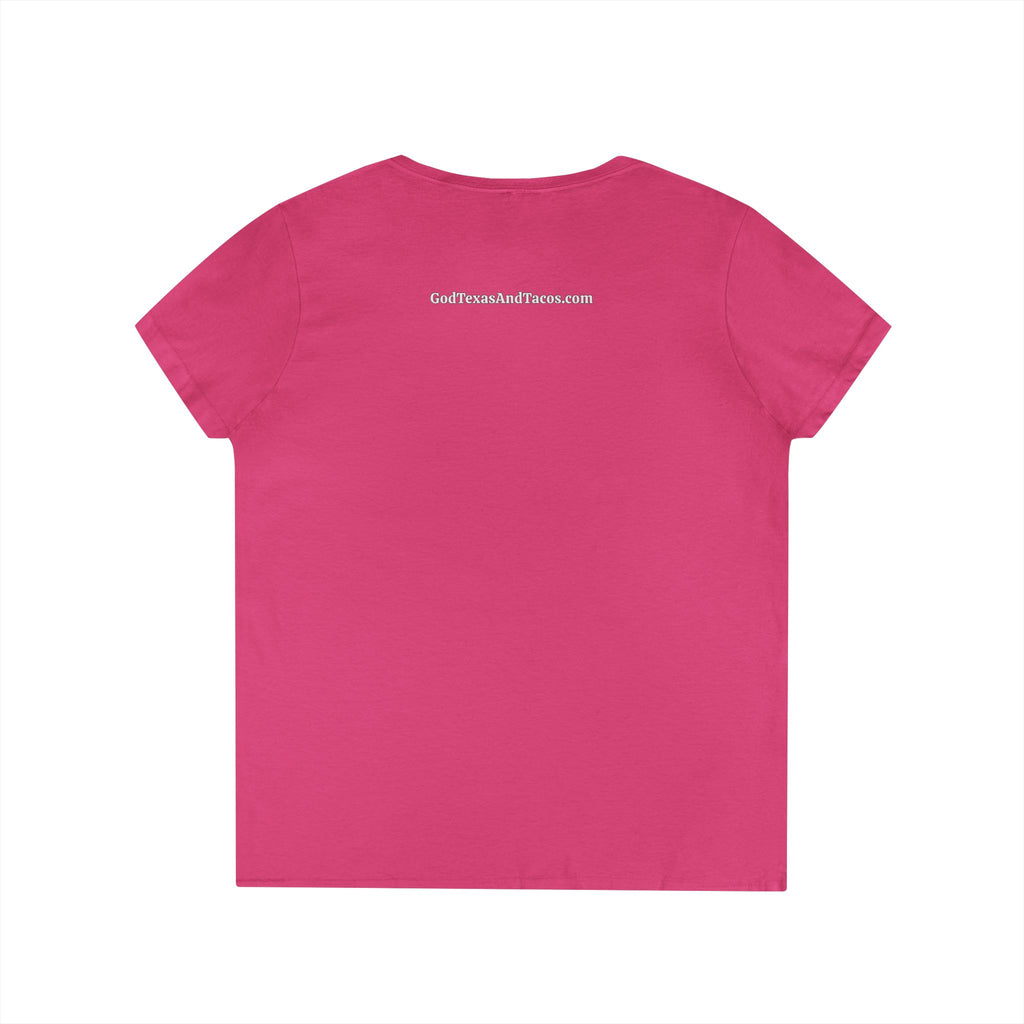 Brunch Queen - Ladies' V-Neck T-Shirt