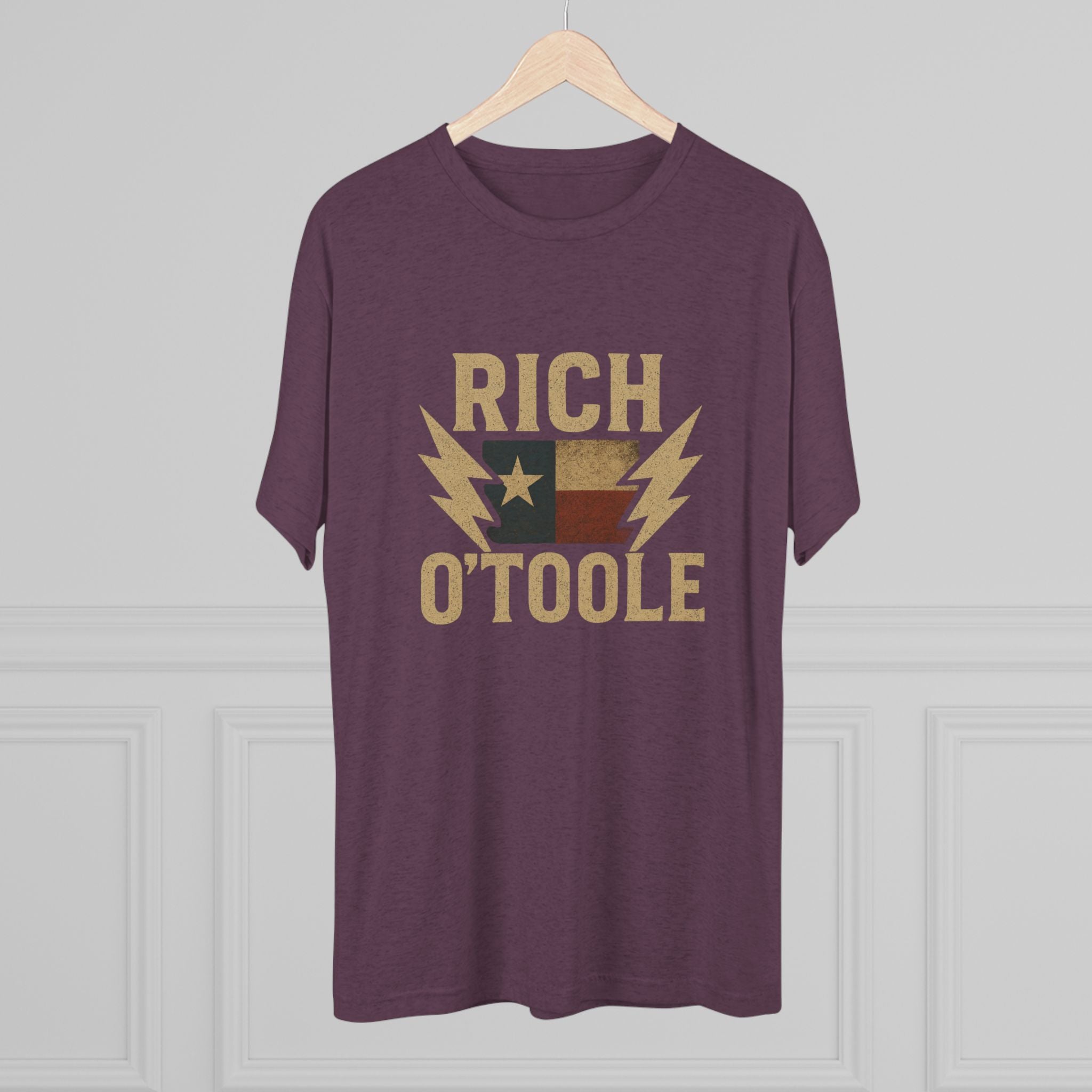 Rich O'Toole Lightning - Tri-Blend Crew Tee