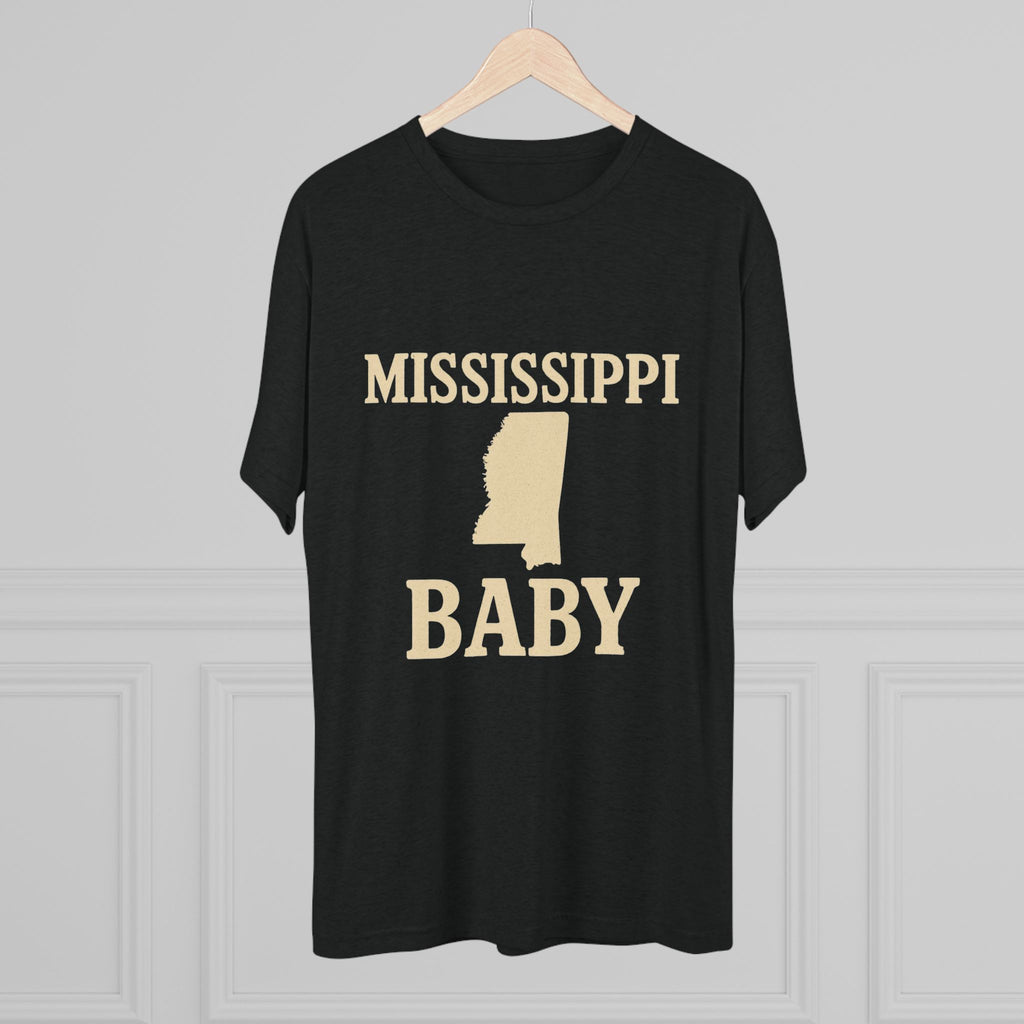 Mississippi Baby - Tri-Blend Crew Tee