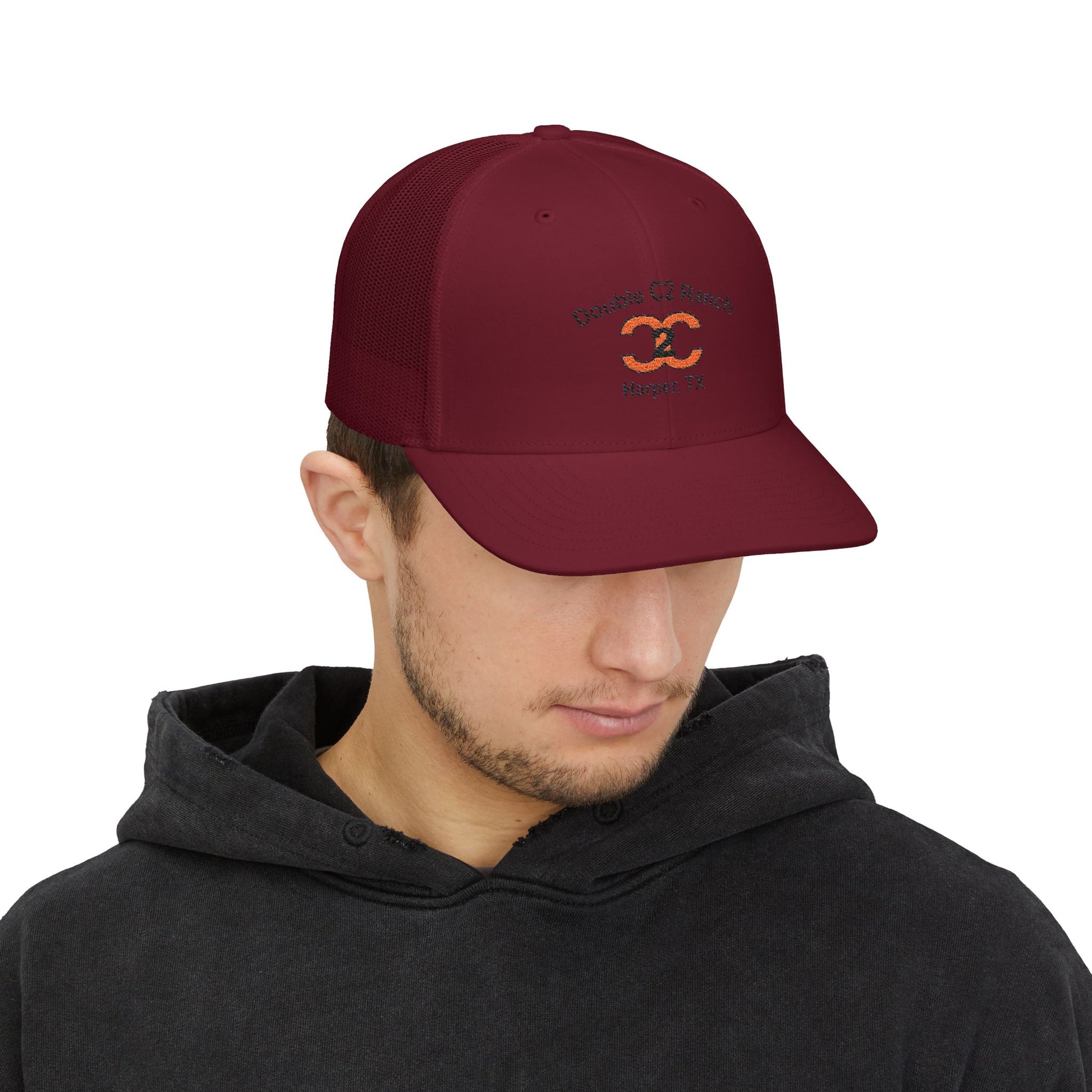 Double C2 Ranch - Snapback Trucker Cap (Embroidery)