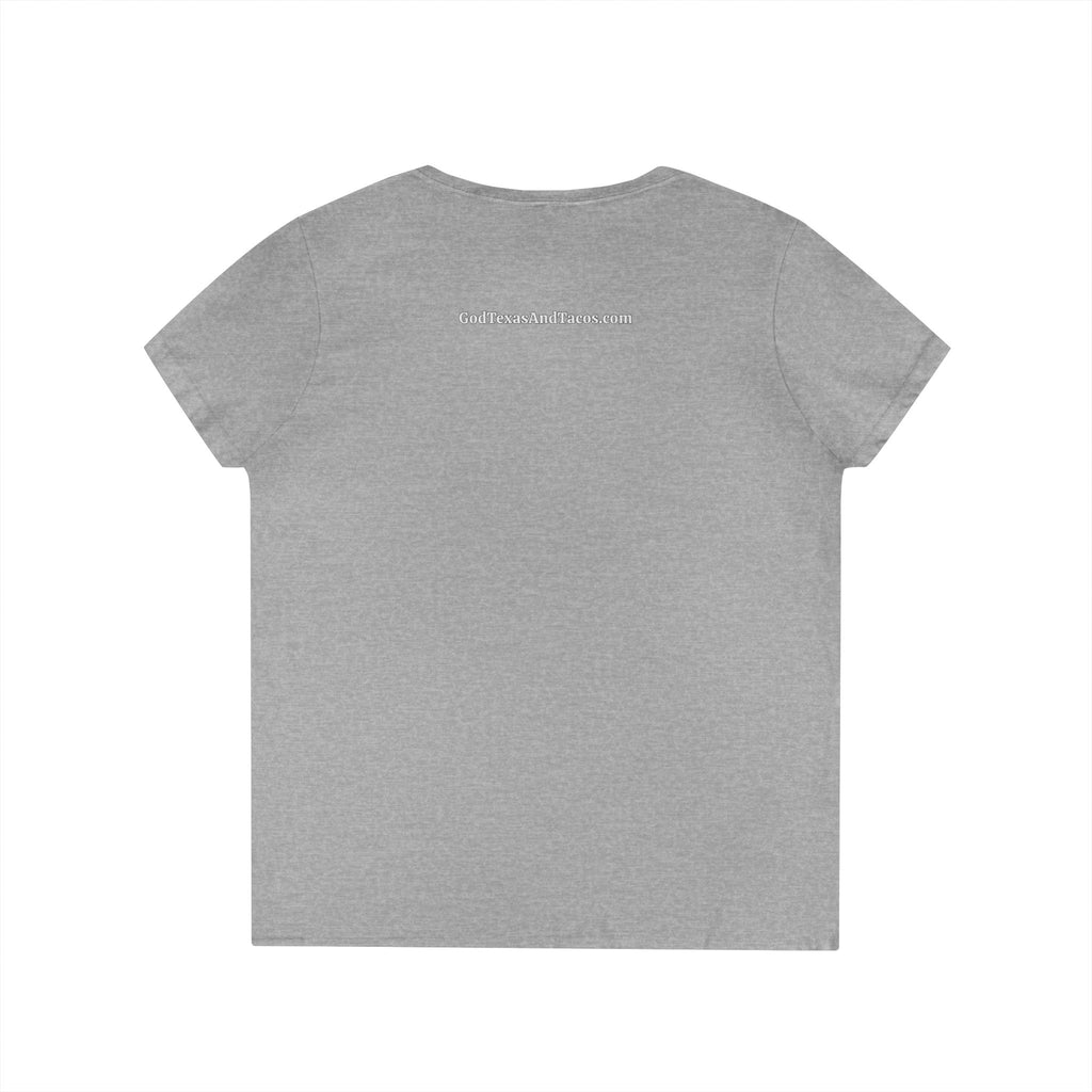 Brunch Queen - Ladies' V-Neck T-Shirt