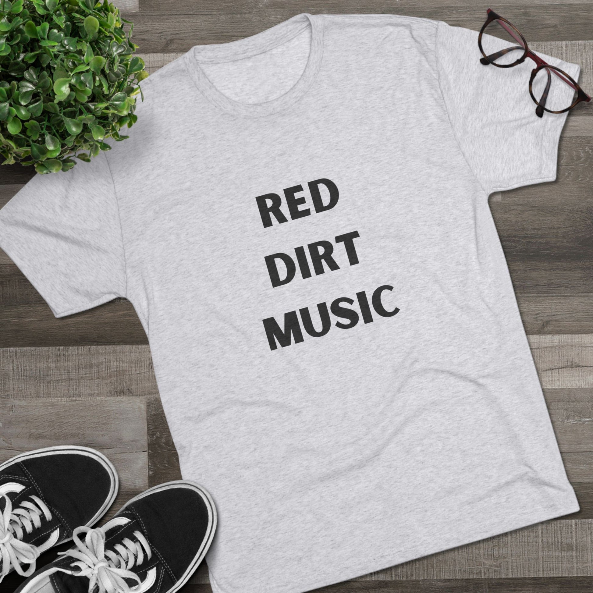 Red Dirt Music - Tri-Blend Crew Tee