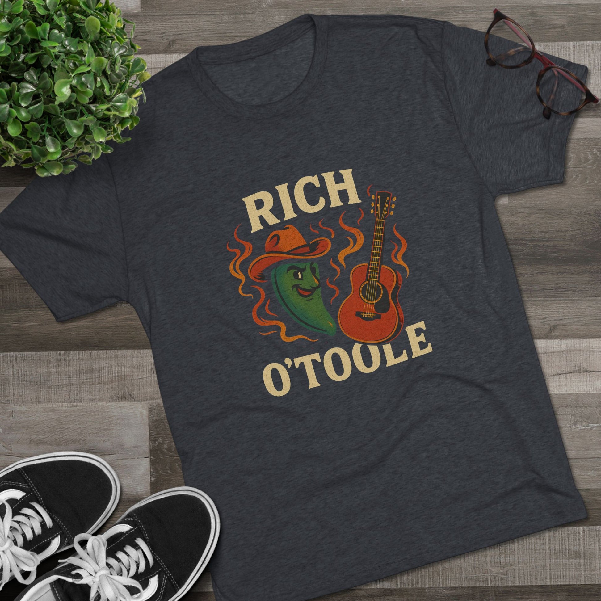 Spicy Rich O'Toole - Tri-Blend Crew Tee