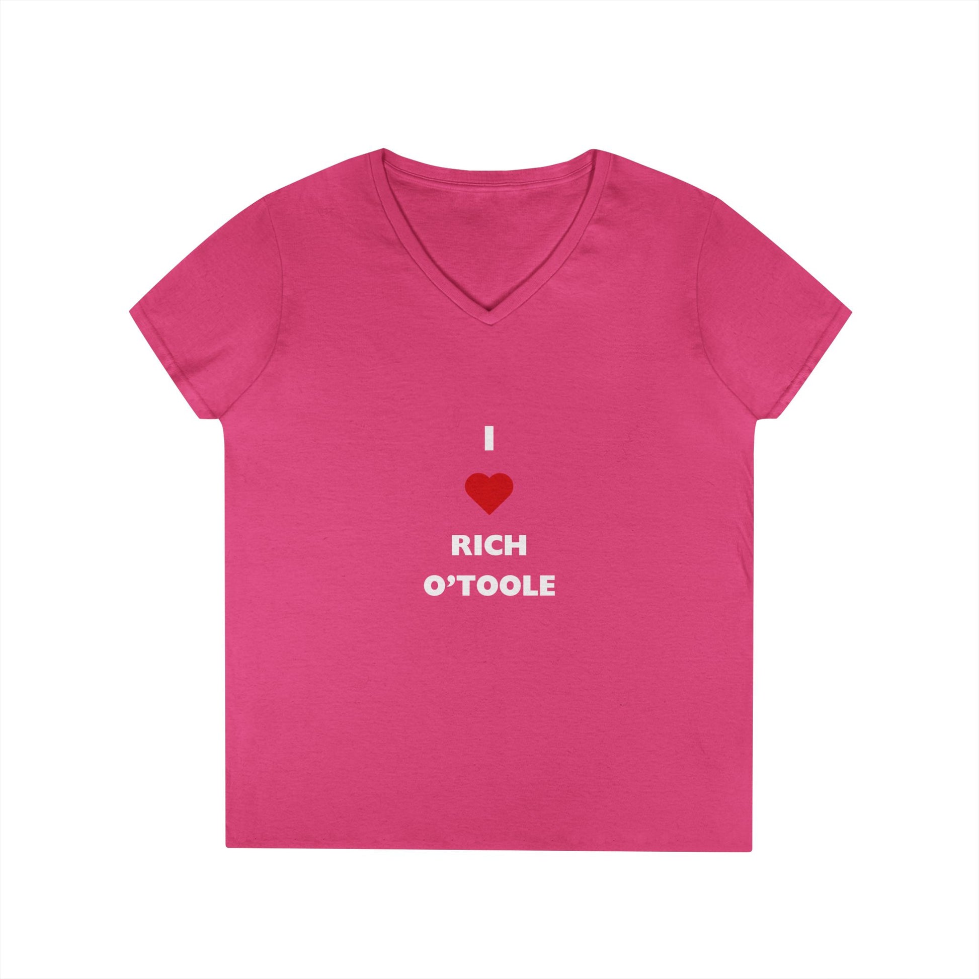 I love Rich O'Toole - Ladies' V-Neck T-Shirt