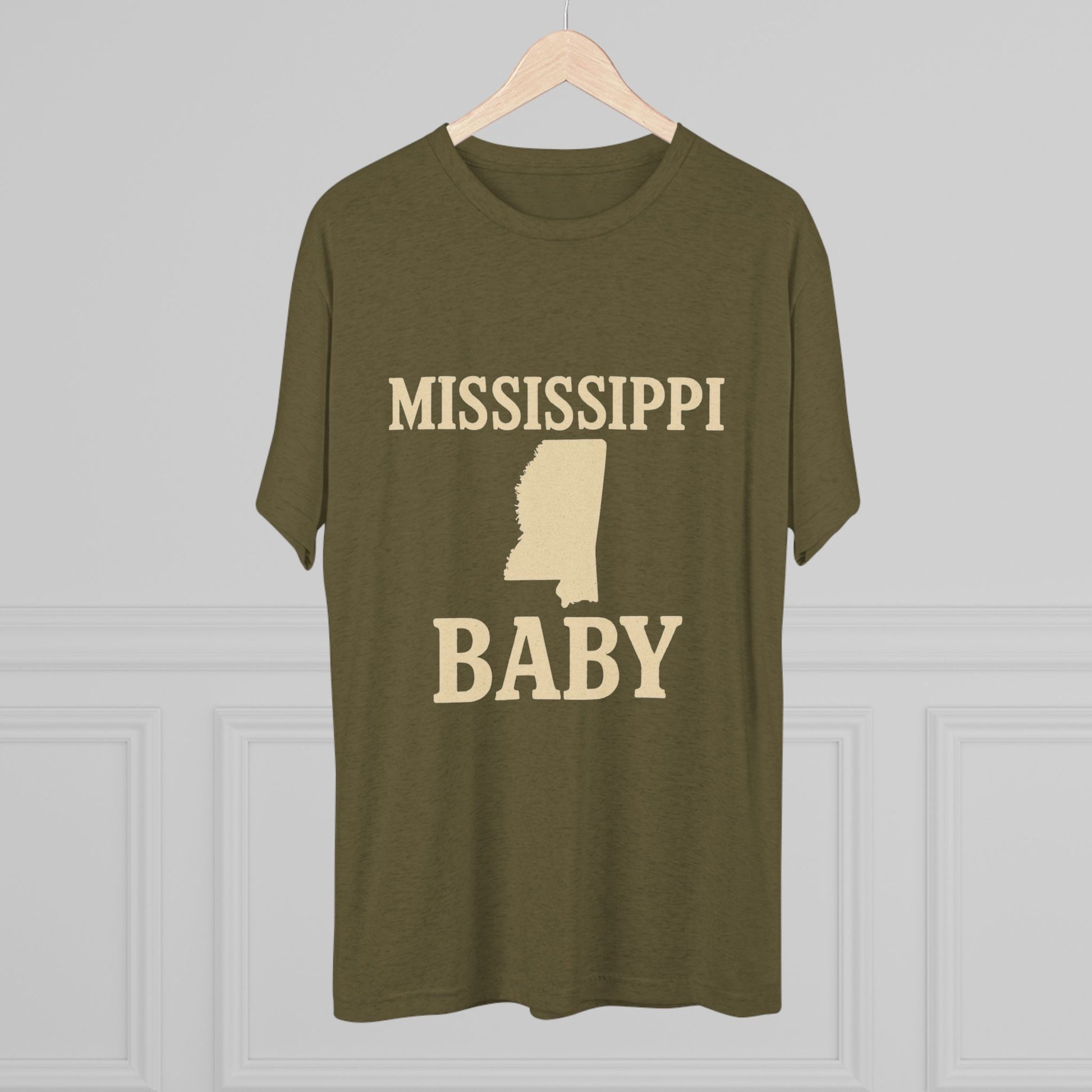 Mississippi Baby - Tri-Blend Crew Tee