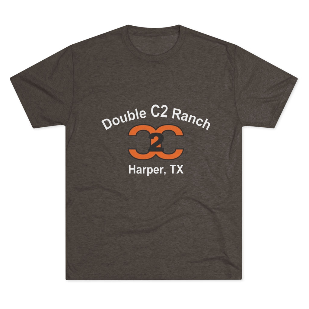 Double C2 Ranch - Tri-Blend Crew Tee