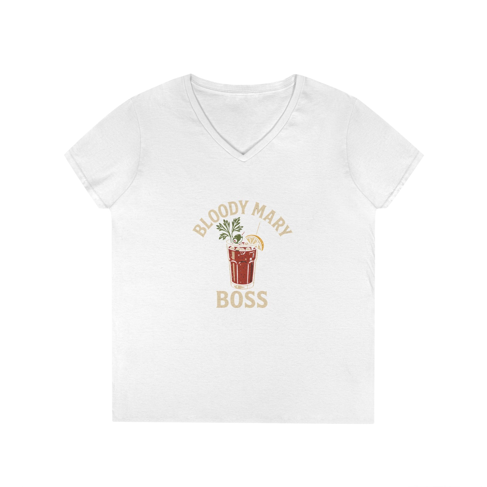 God & George Strait - Ladies' V-Neck T-Shirt