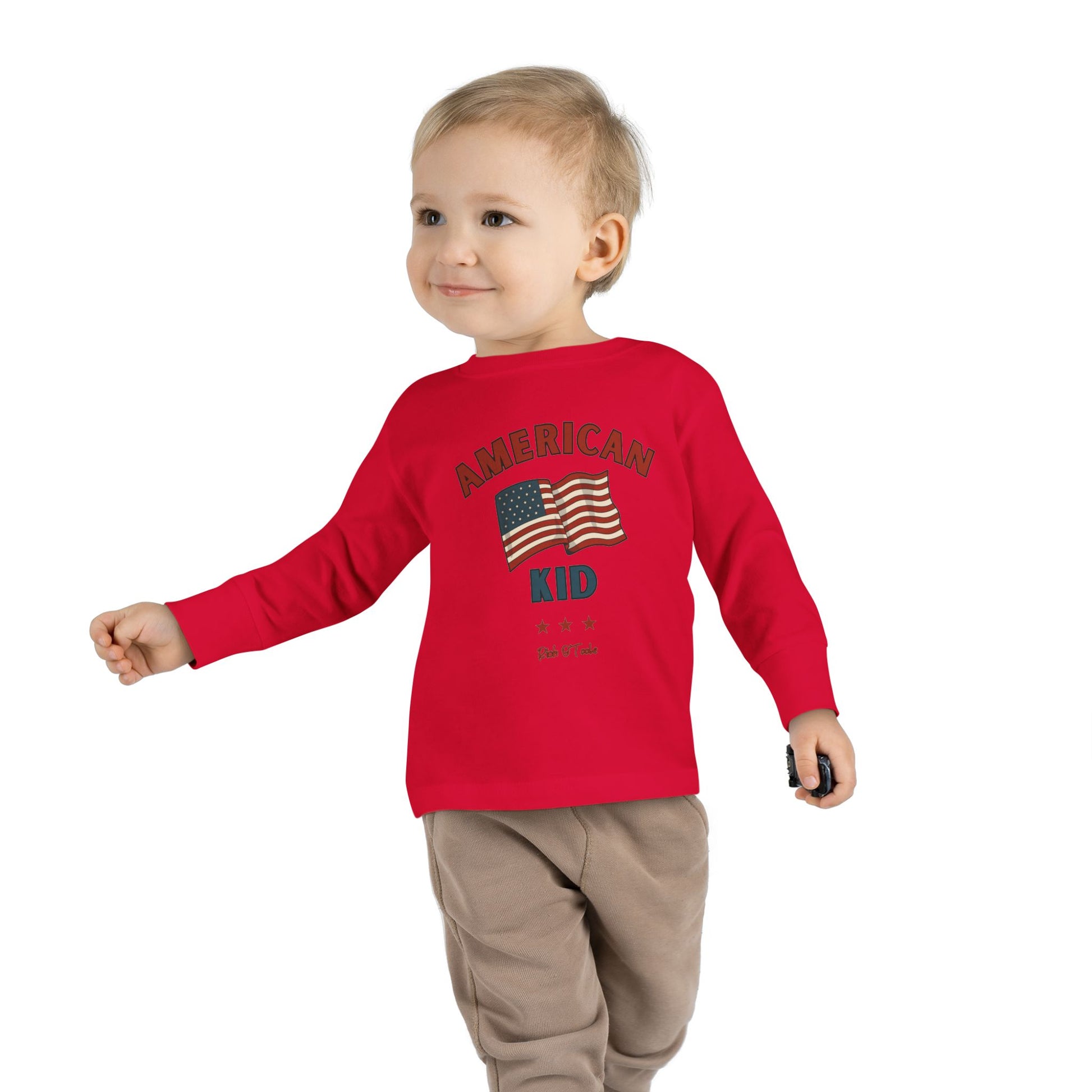 American Kid - Toddler Long Sleeve Tee