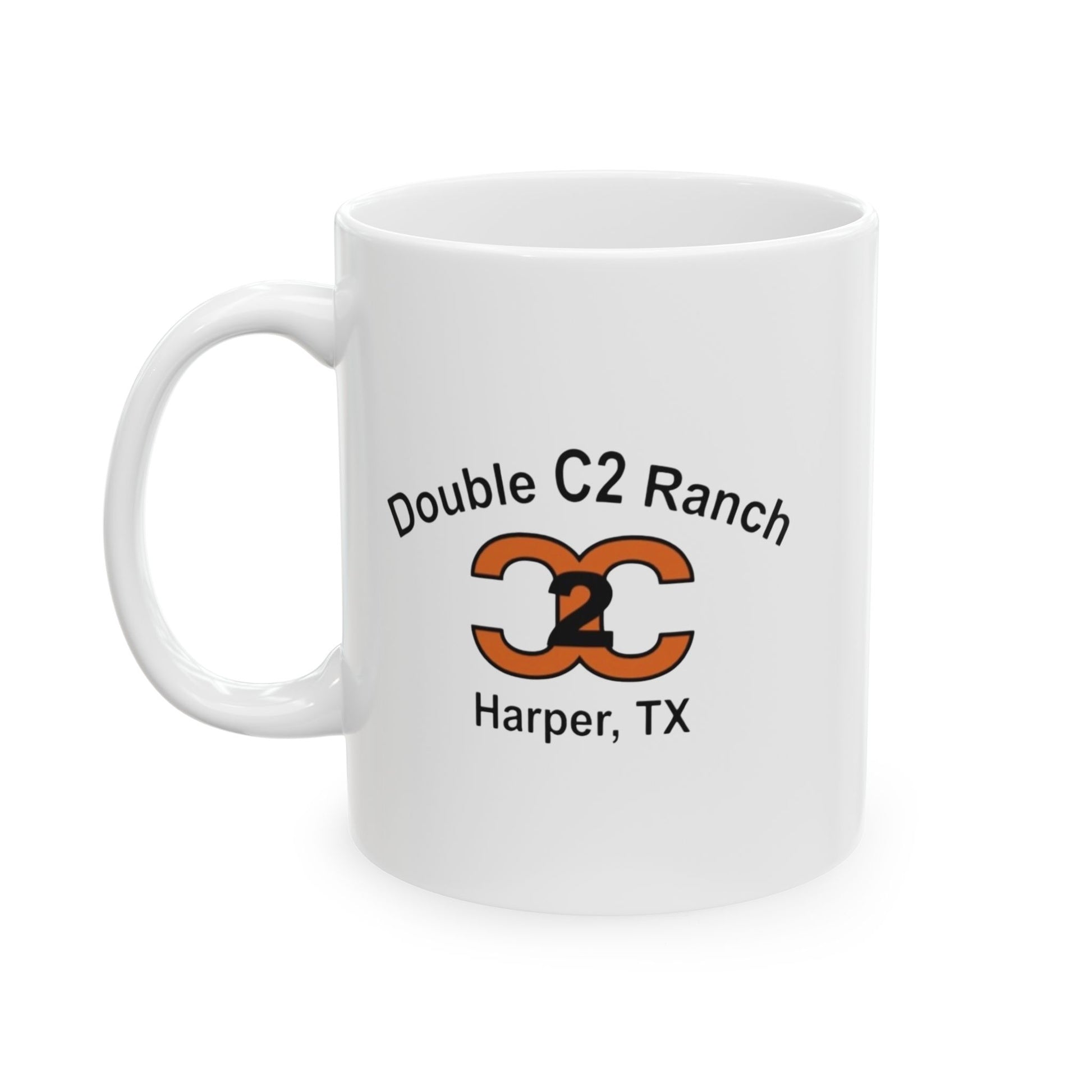 Double C2 Ranch - Ceramic Mug, (11oz)