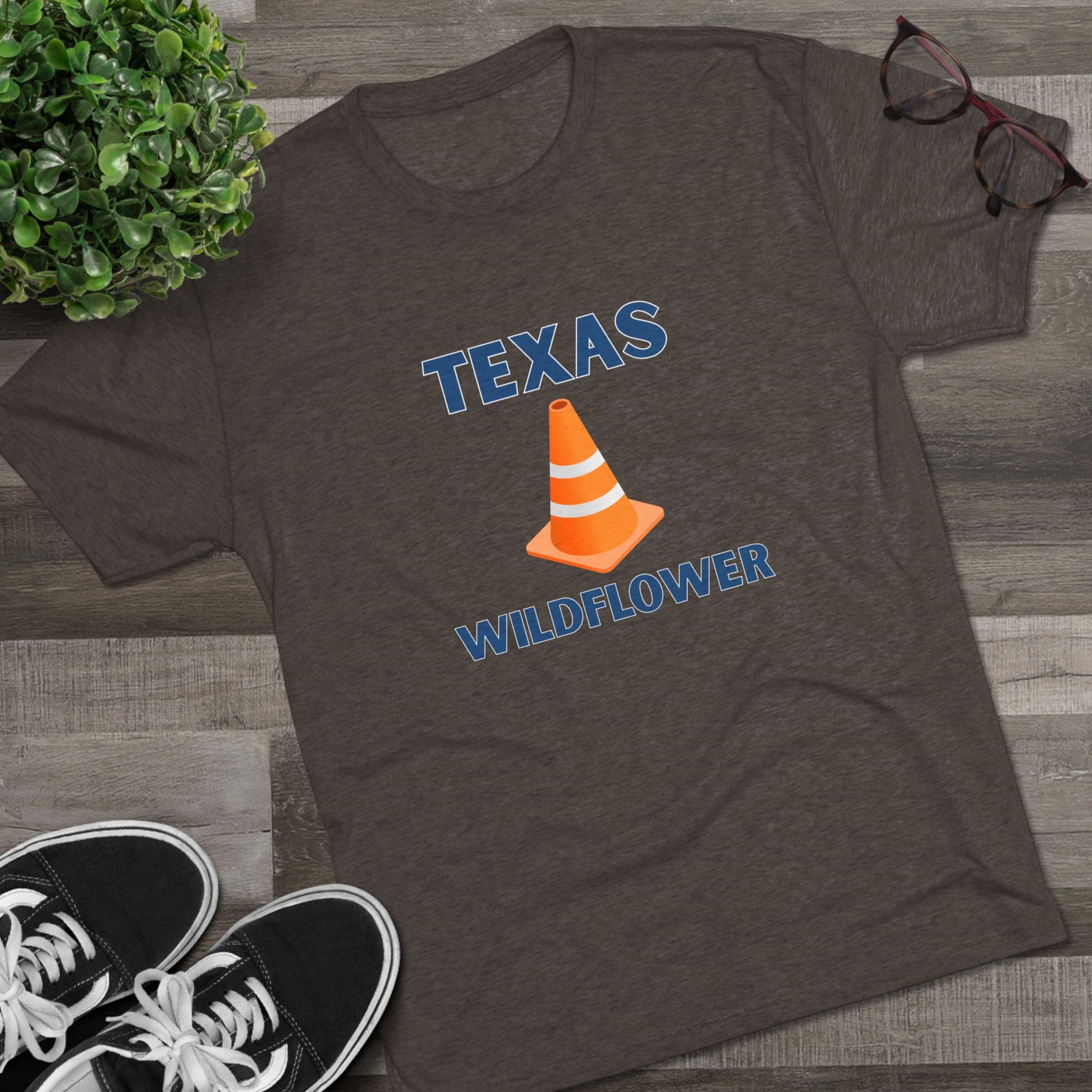 Texas Wilflower - Tri-Blend Crew Tee