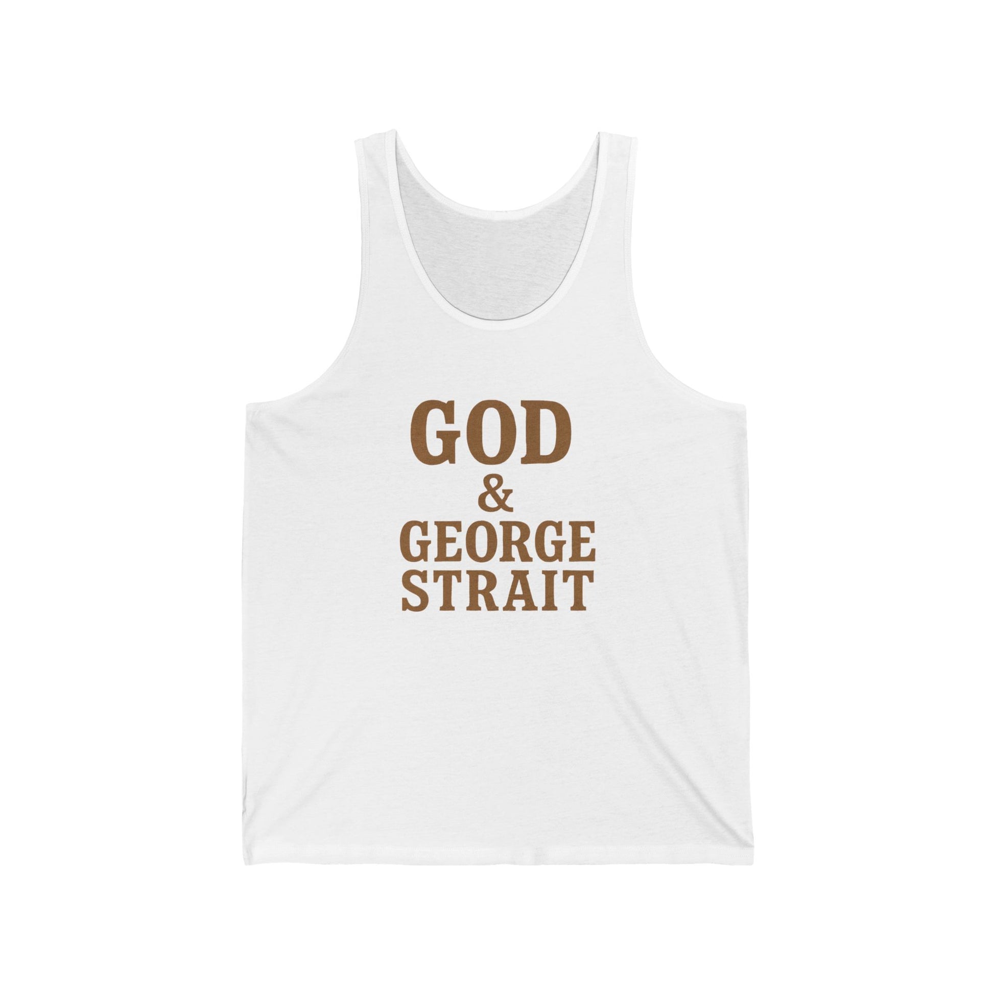 God & George Strait - Jersey Tank