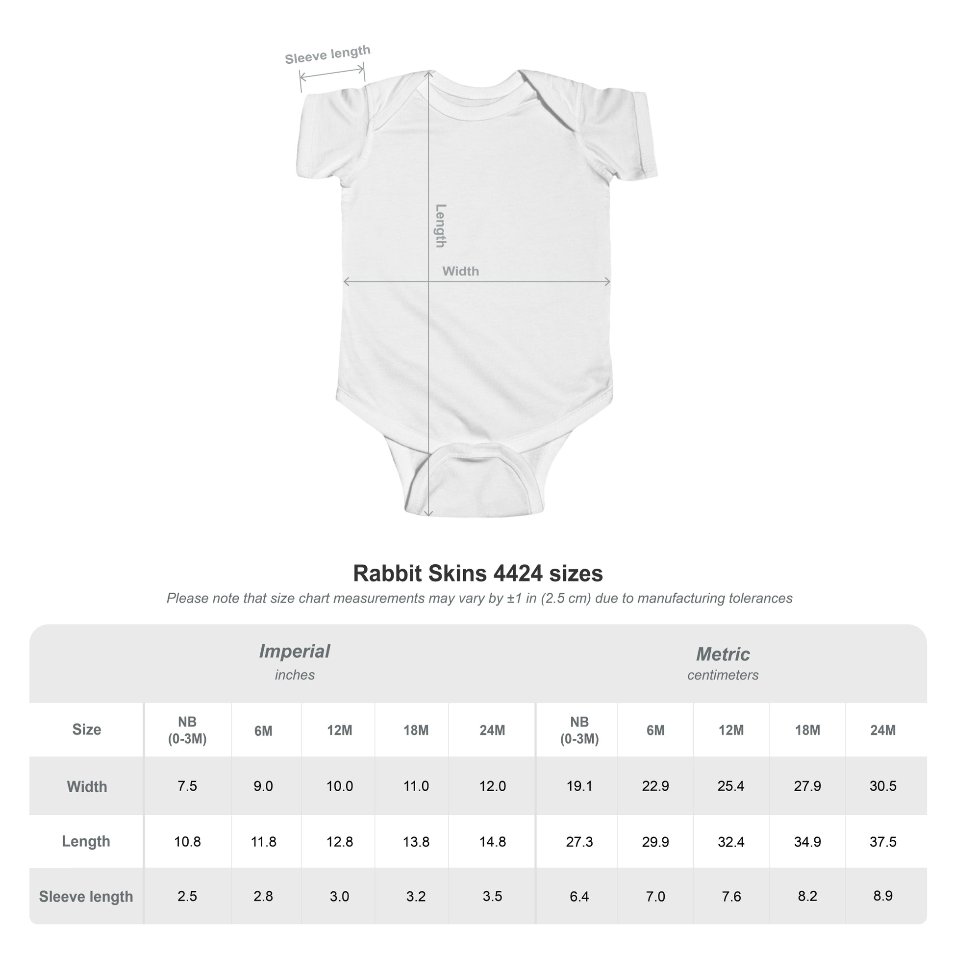 American Kid - Infant Fine Jersey Bodysuit