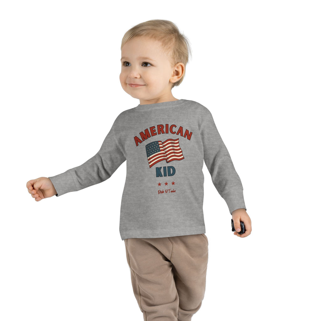 American Kid - Toddler Long Sleeve Tee