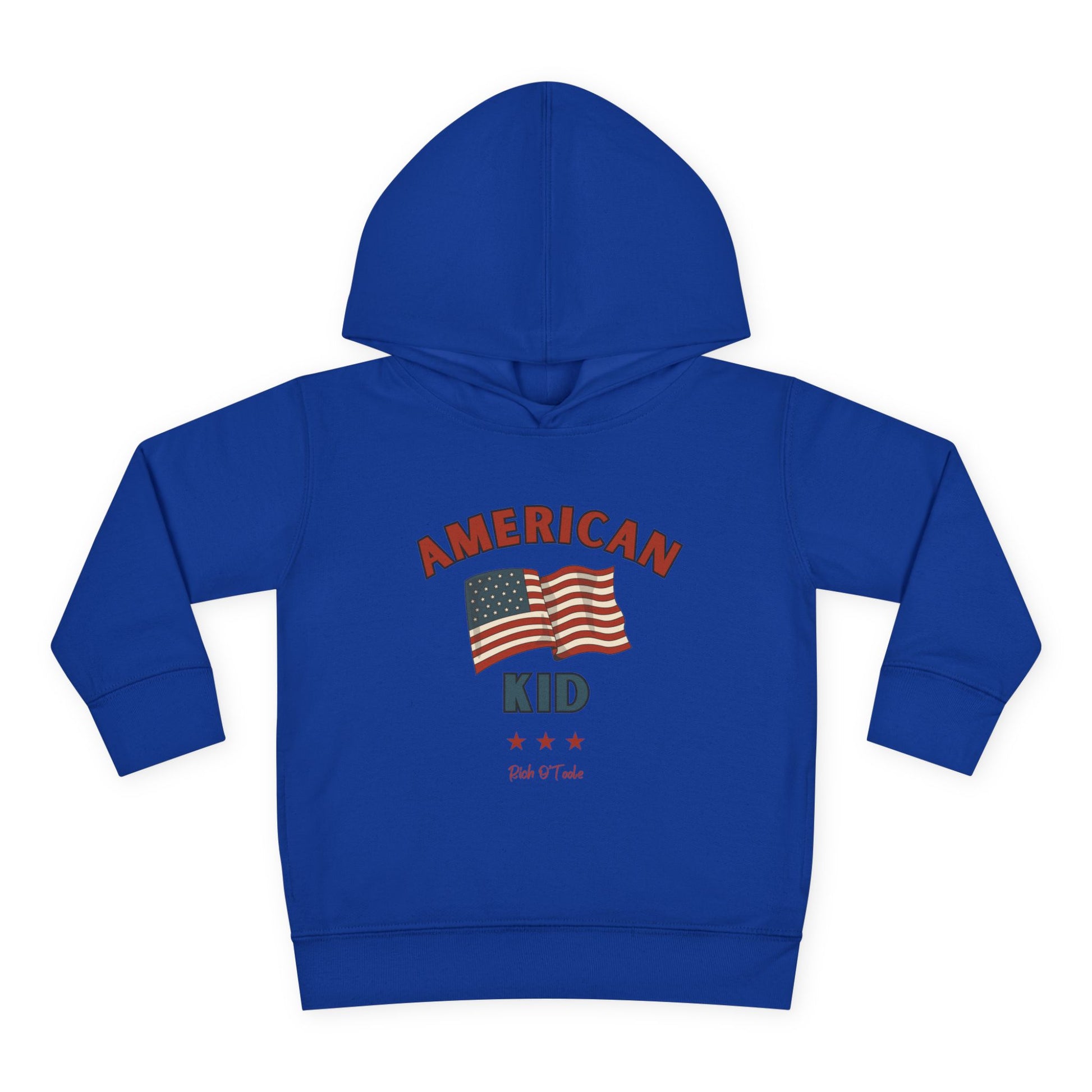 American Kid - Toddler Pullover Fleece Hoodie